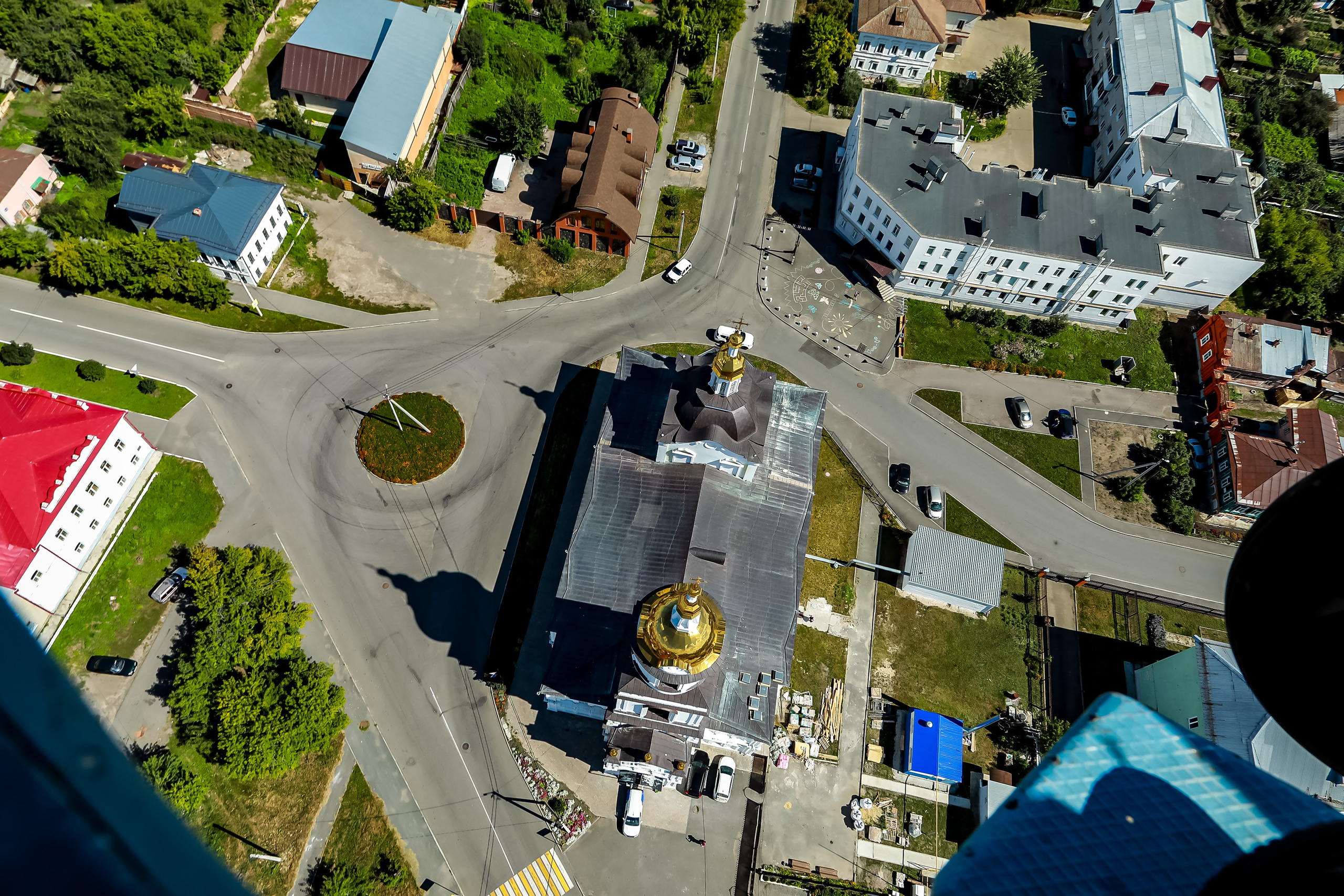 Город с высоты птичьего полёта. Фотограф Андрей Гузеев