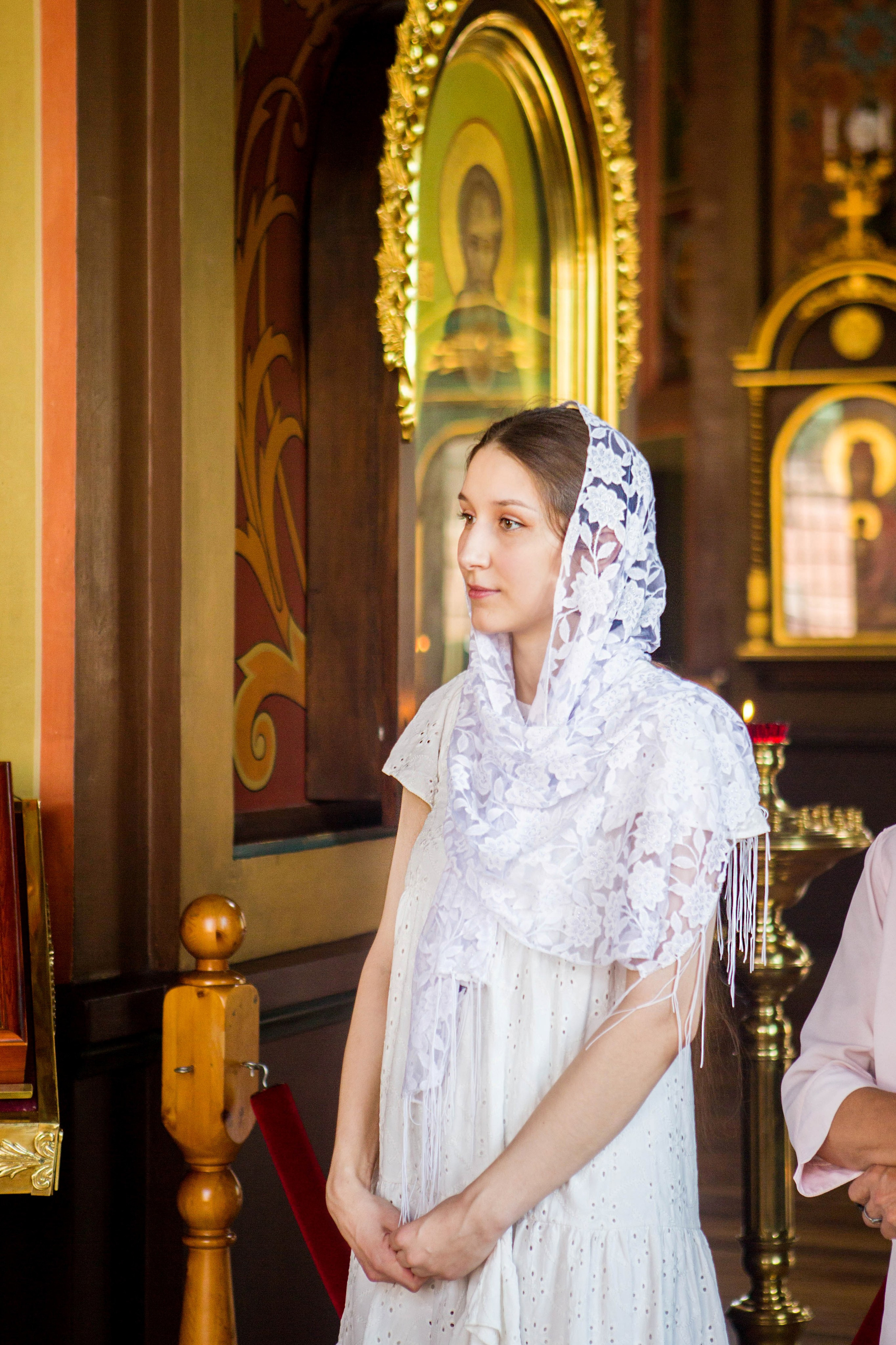 Крещение Надежды. Свято-Троицкий собор. Свадебный семейный и детский фотограф в Краснодаре Карина Федоровская