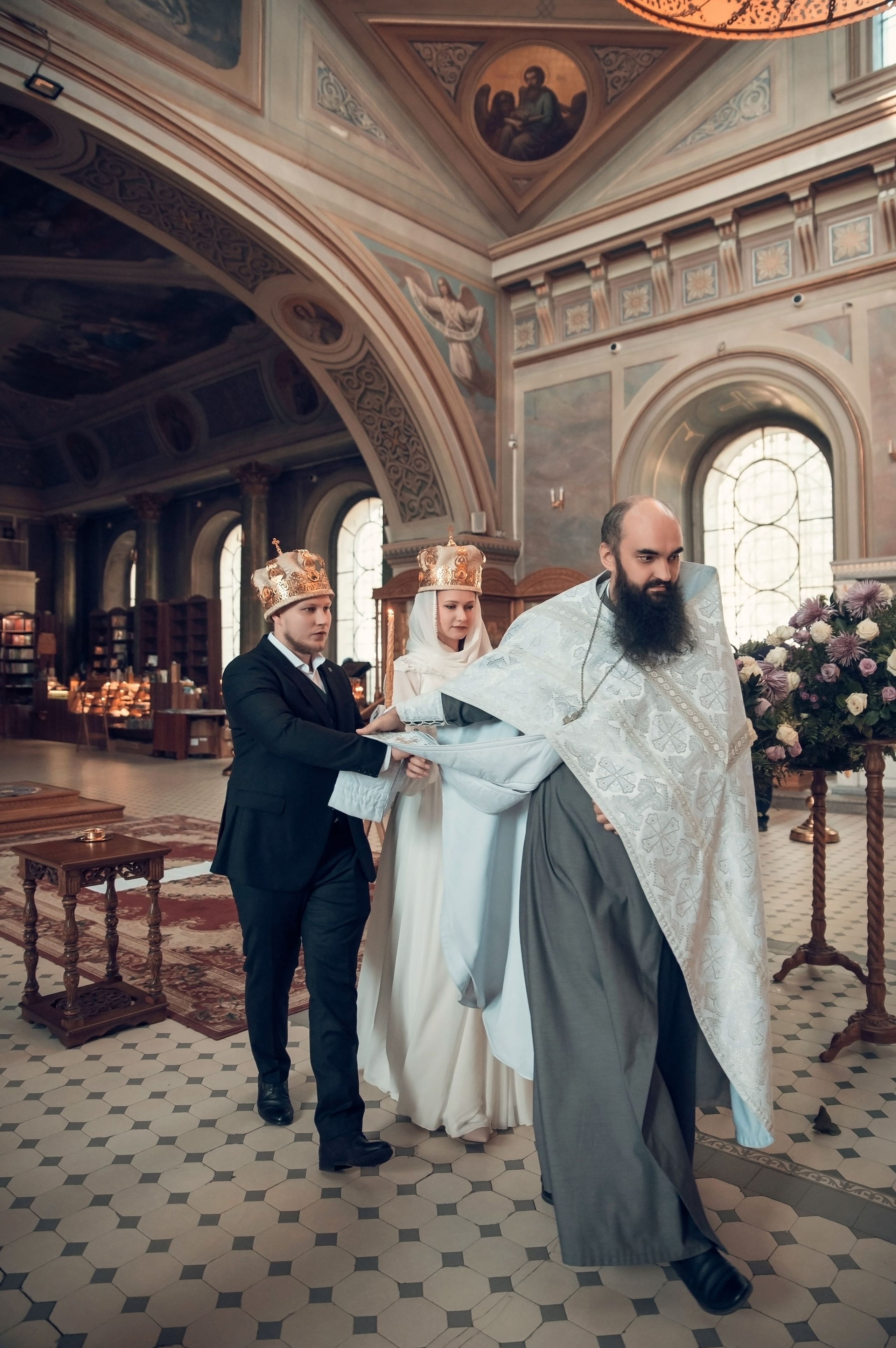 Таинство Венчания Христорождественский кафедральный собор. Семейный фотограф Олеся Батурина Рязань