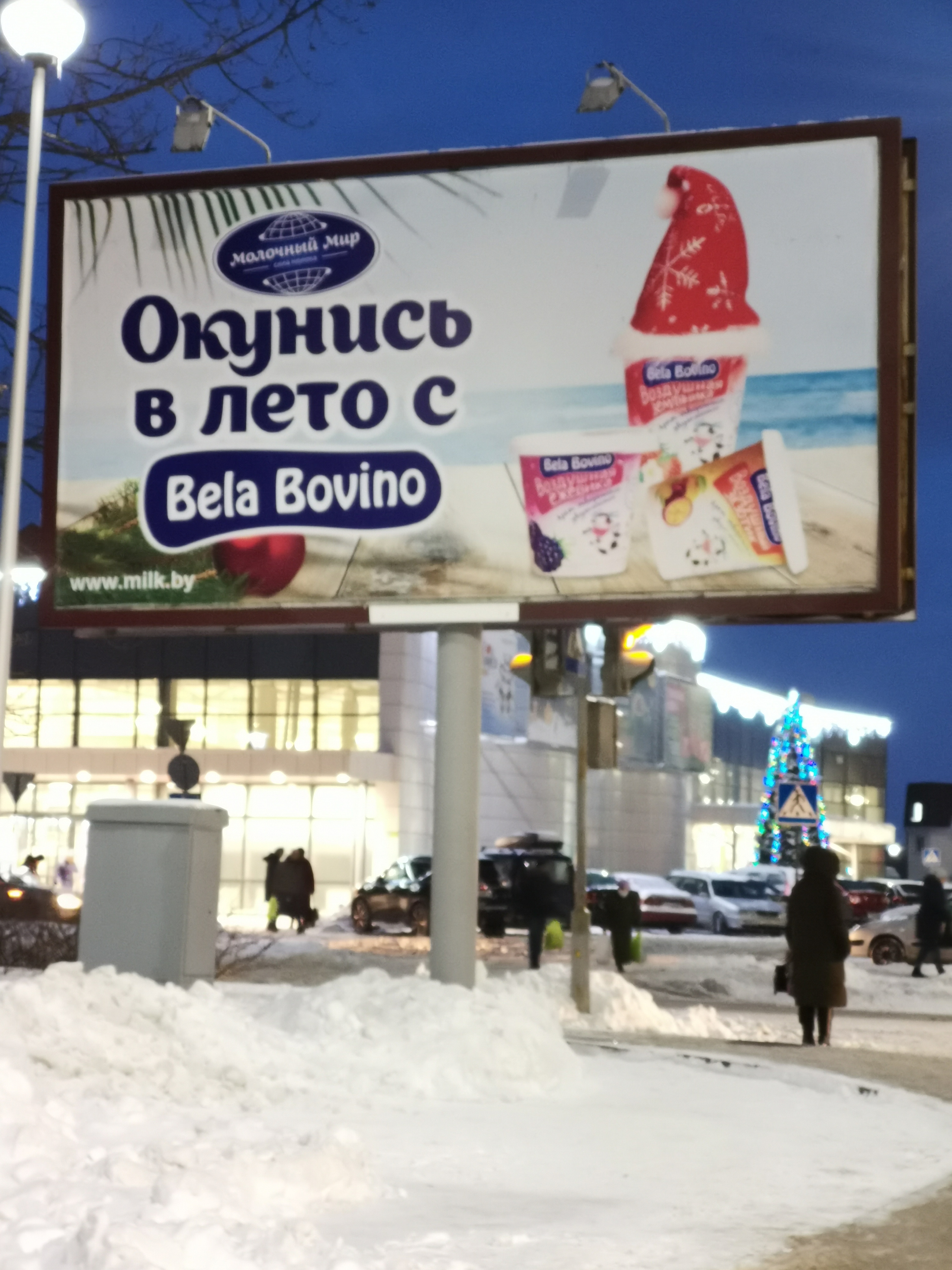 молочный мир, bela bovino, биллборд, argocreative, 