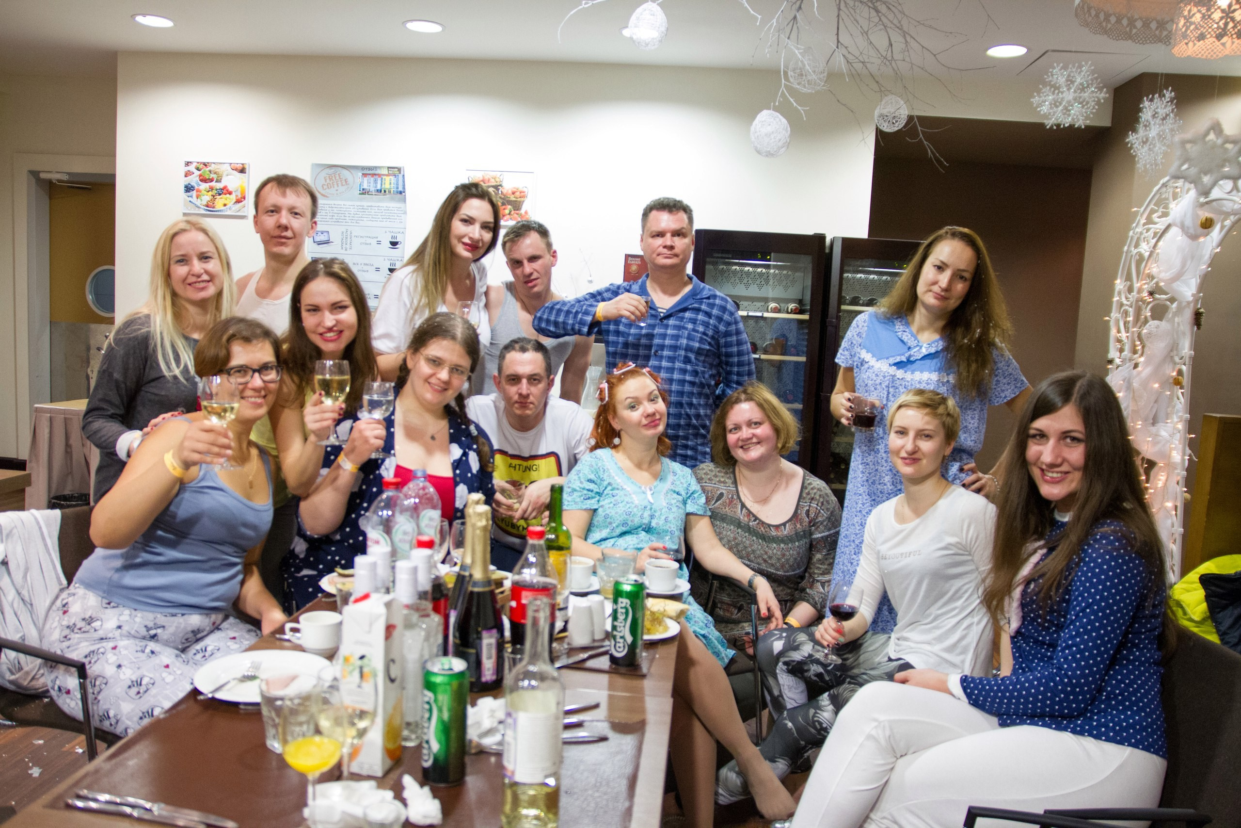 Новый год 2017. Часть 4. Пижамная вечеринка | 31.12.2016-02.01.2017. Галерея Фантим