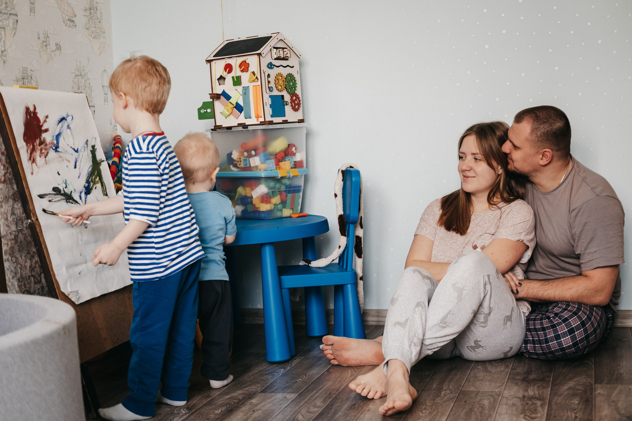 Домашняя, в студии. Портретный и семейный фотограф в Красноярске Смирнова Наталья