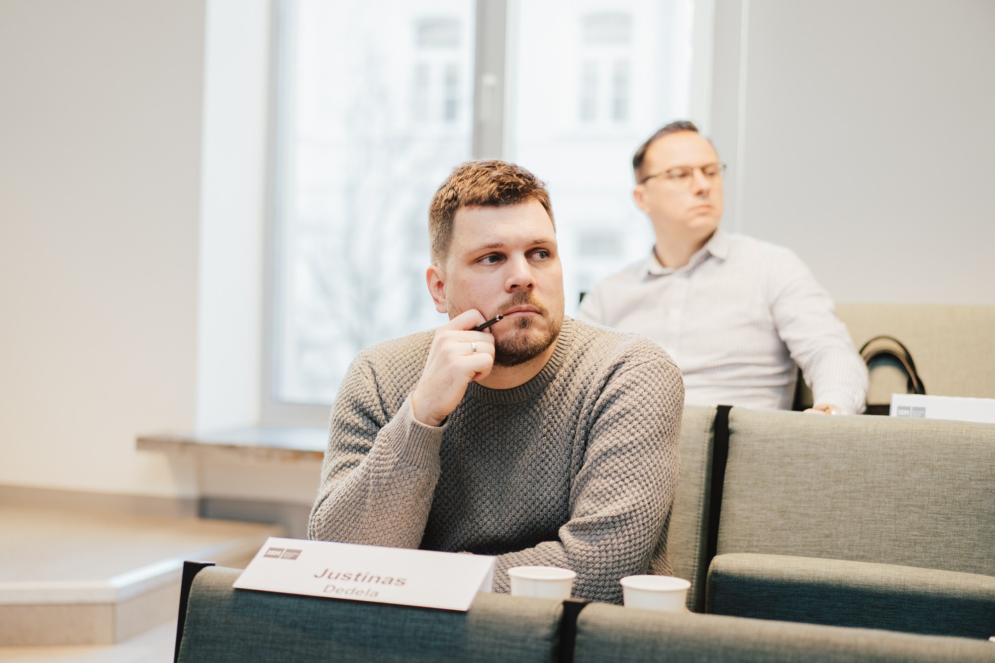 ISM. Dado Van Peteghem Visit. Photographer in Vilnius