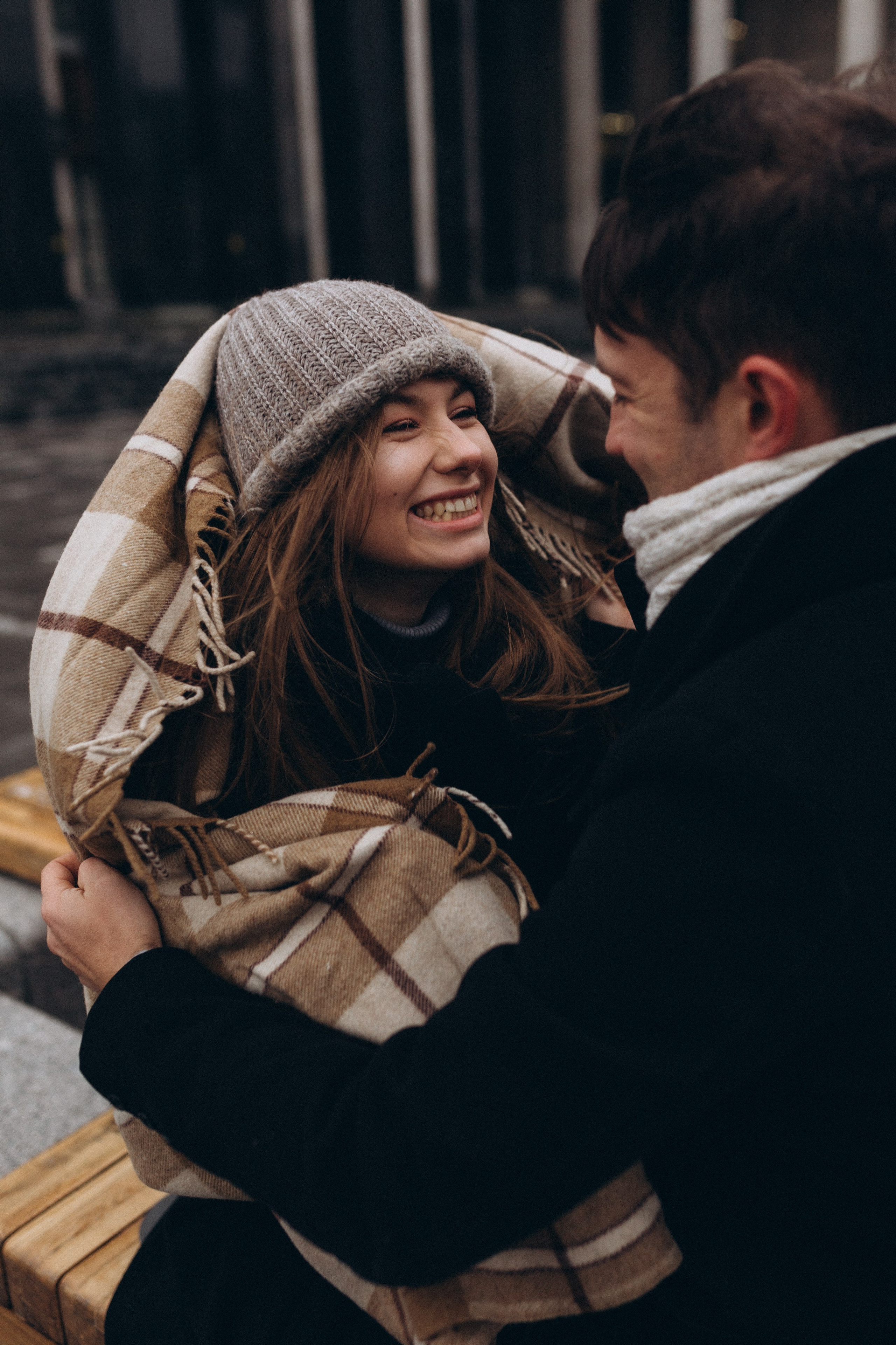 Фотосессия Love Story на улицах Москвы. Свадебный фотограф в Москве Мария Крош