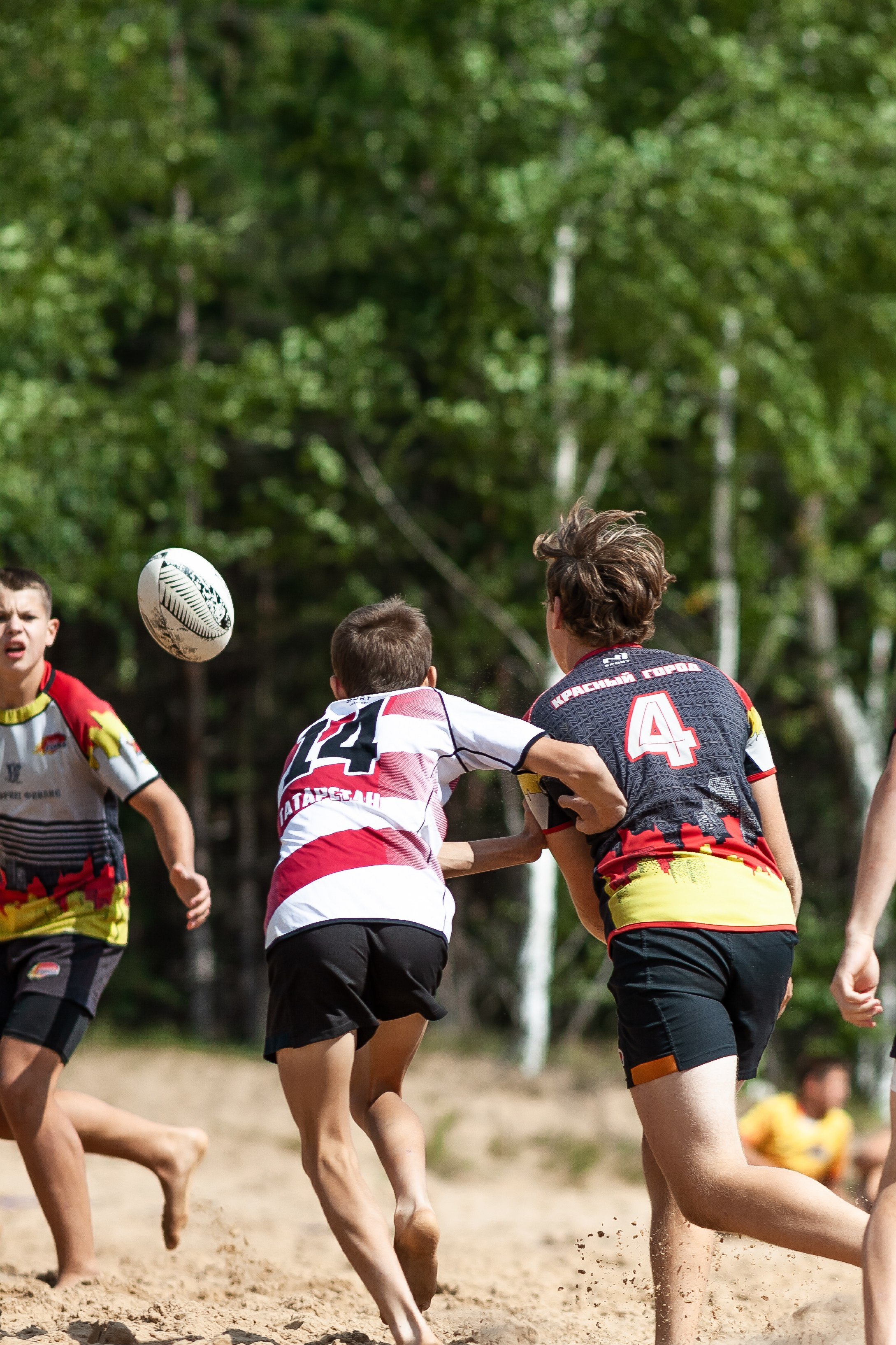 «Кубок «Молота» по пляжному Регби. Фотография