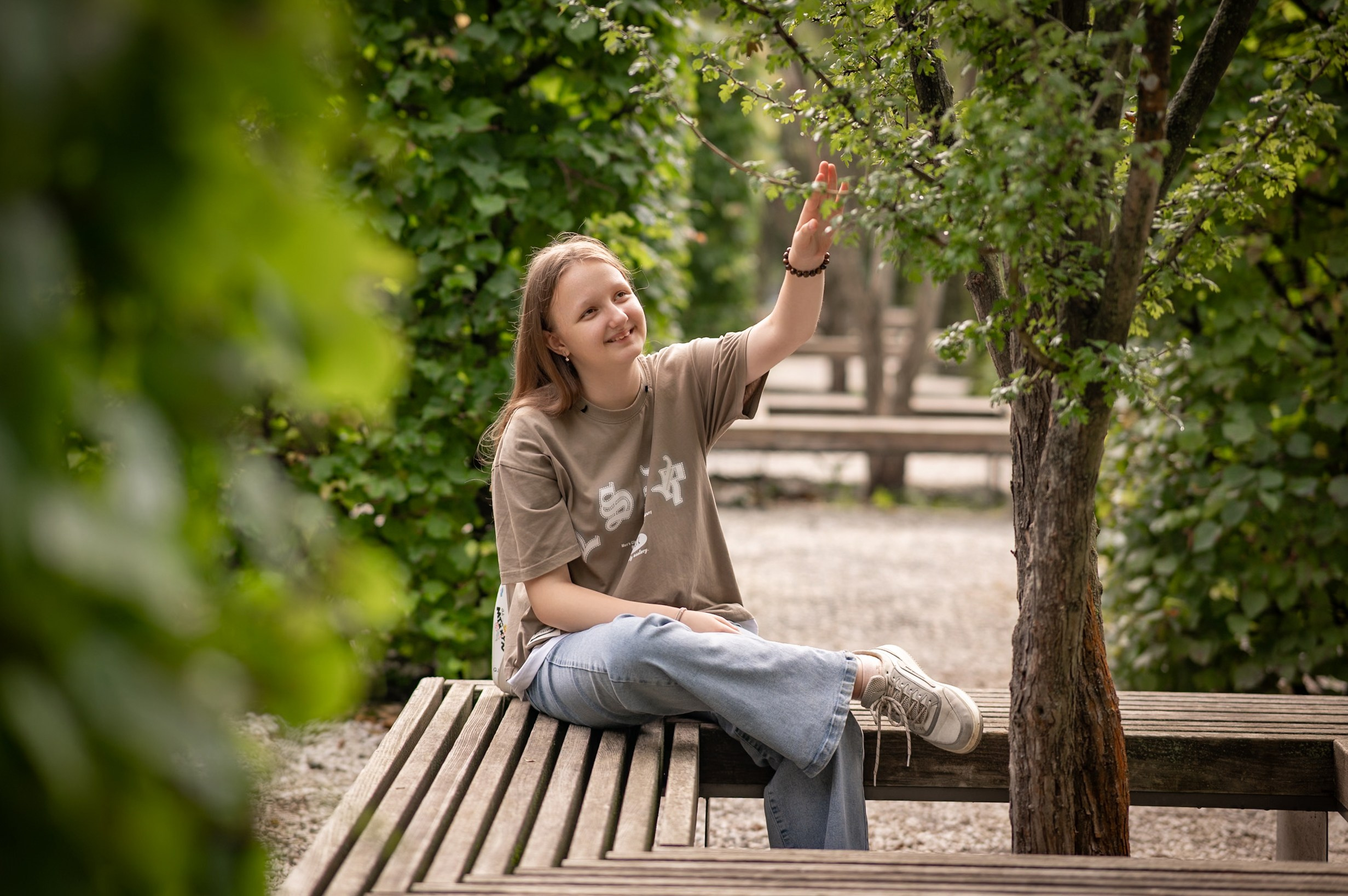 Оля на ВДНХ