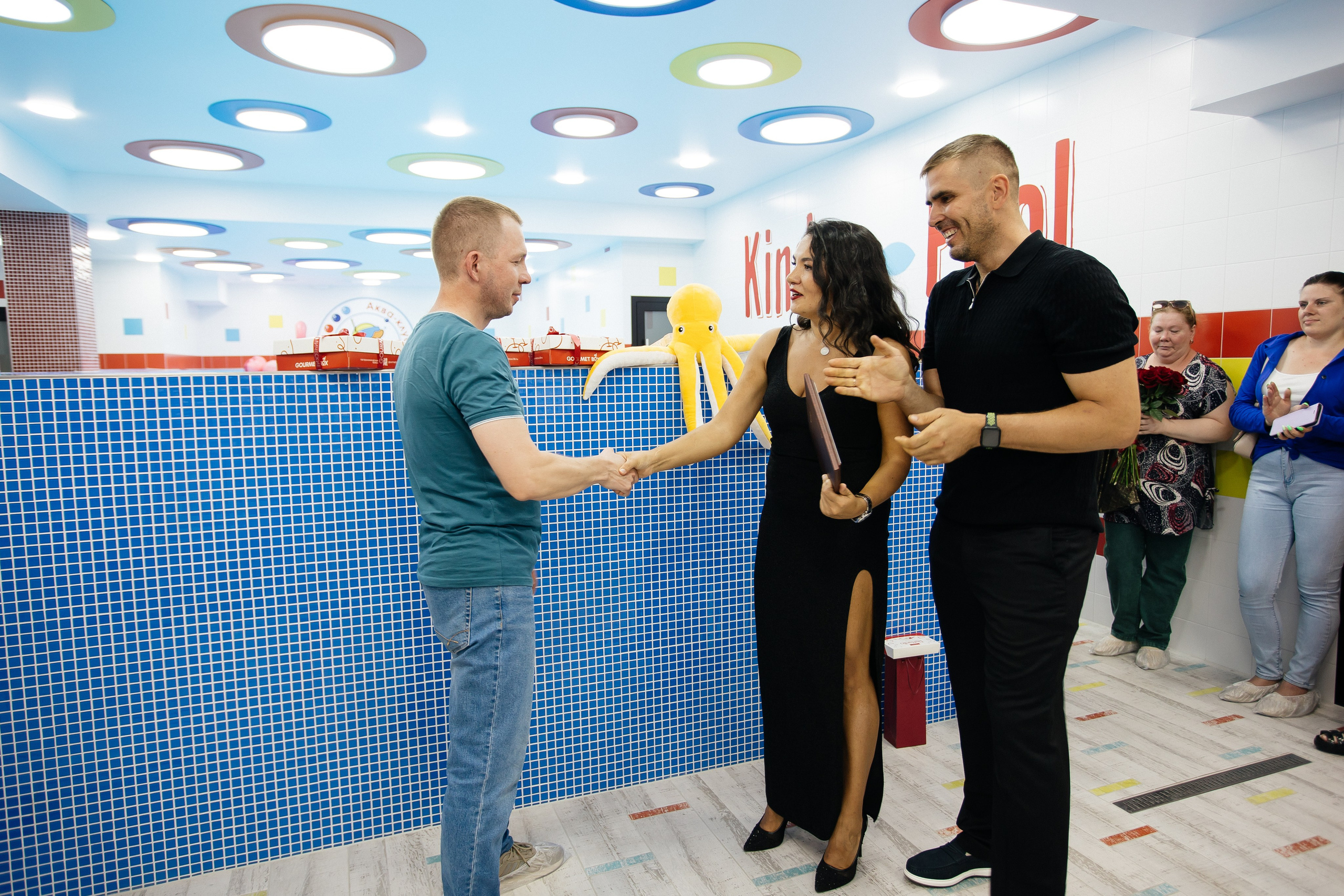 Открытие бассейна. Фотограф в Иркутске