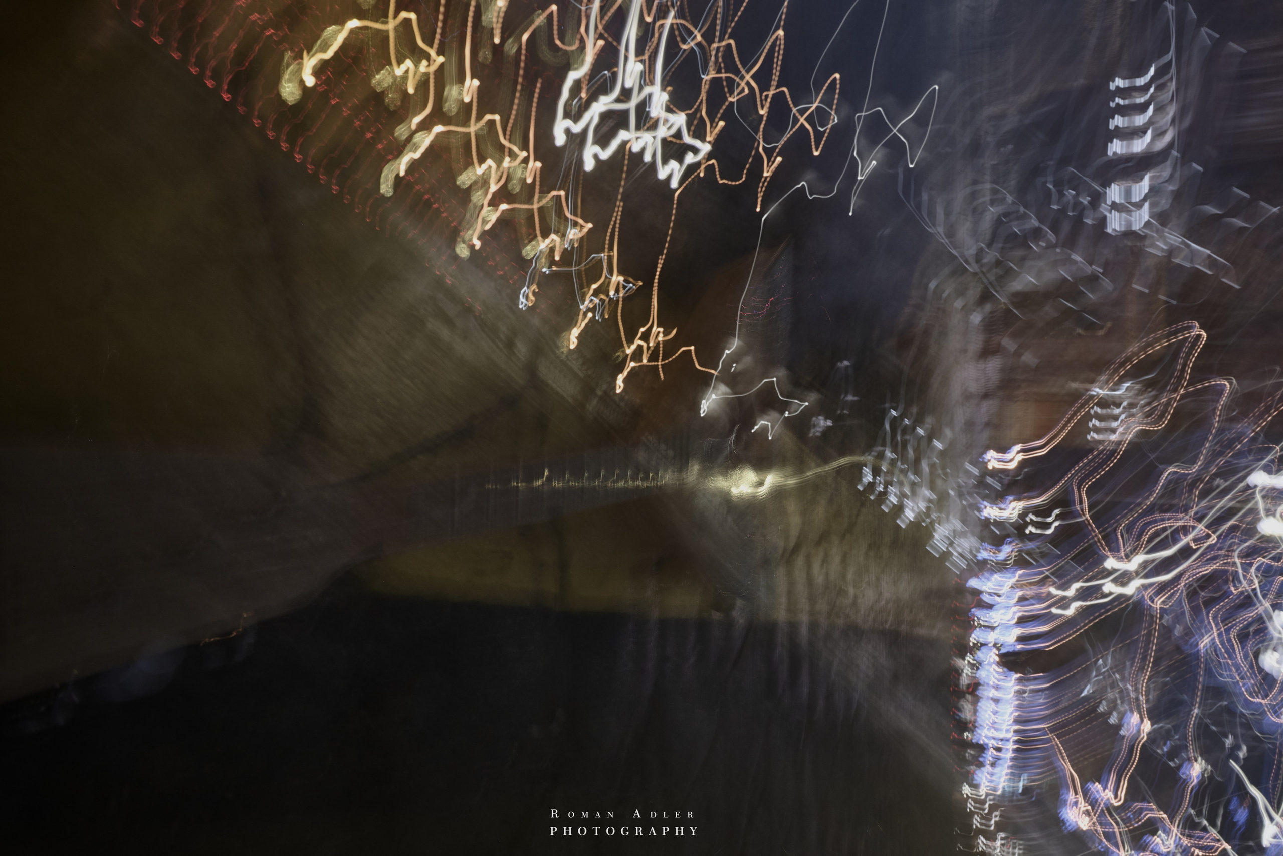 Новогодняя ночная Москва 2025. Фотограф Роман Адлер