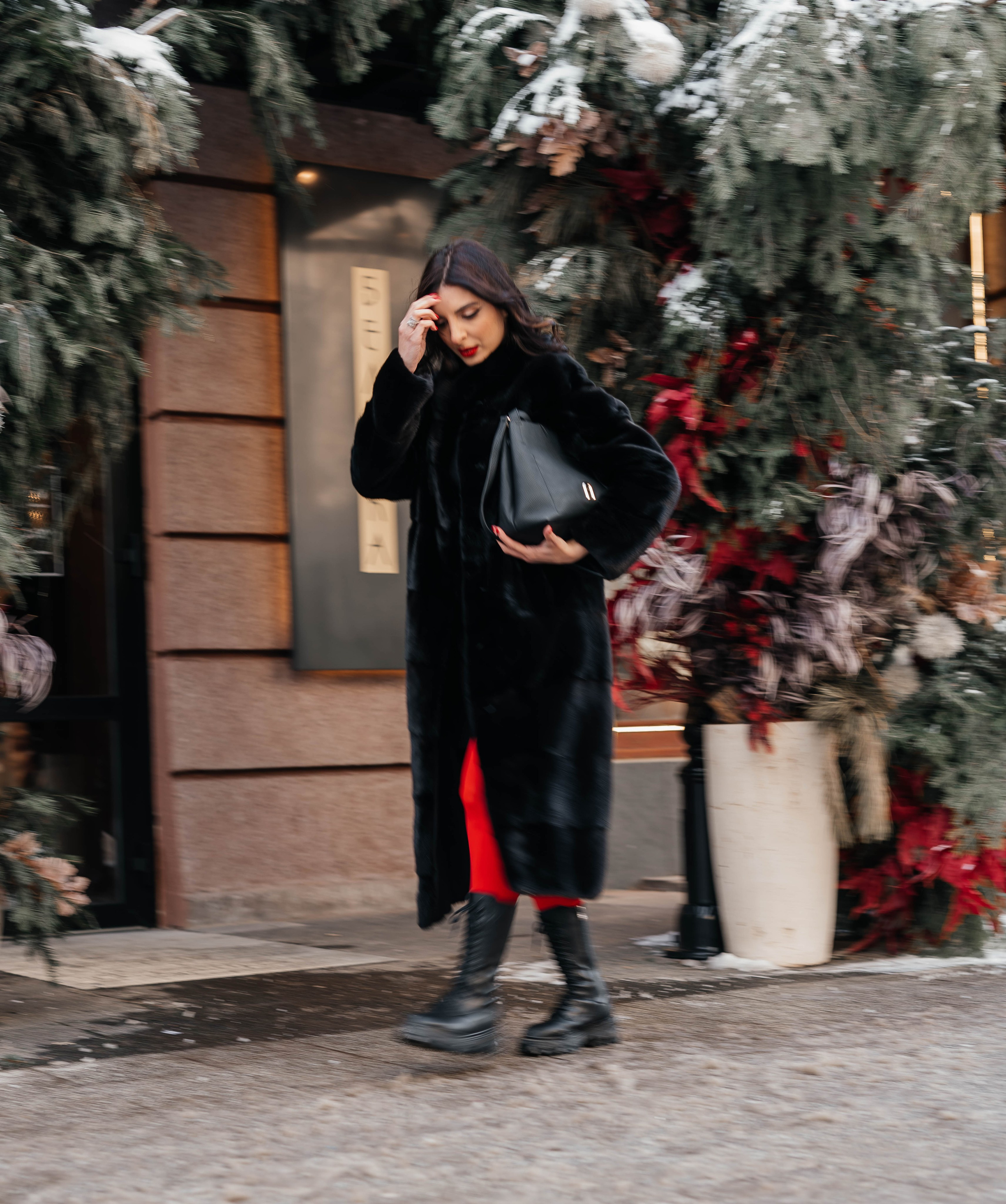 Фотосессия зима в городе. Свадебный фотограф в Саратове и Москве Гусейнова Рухия