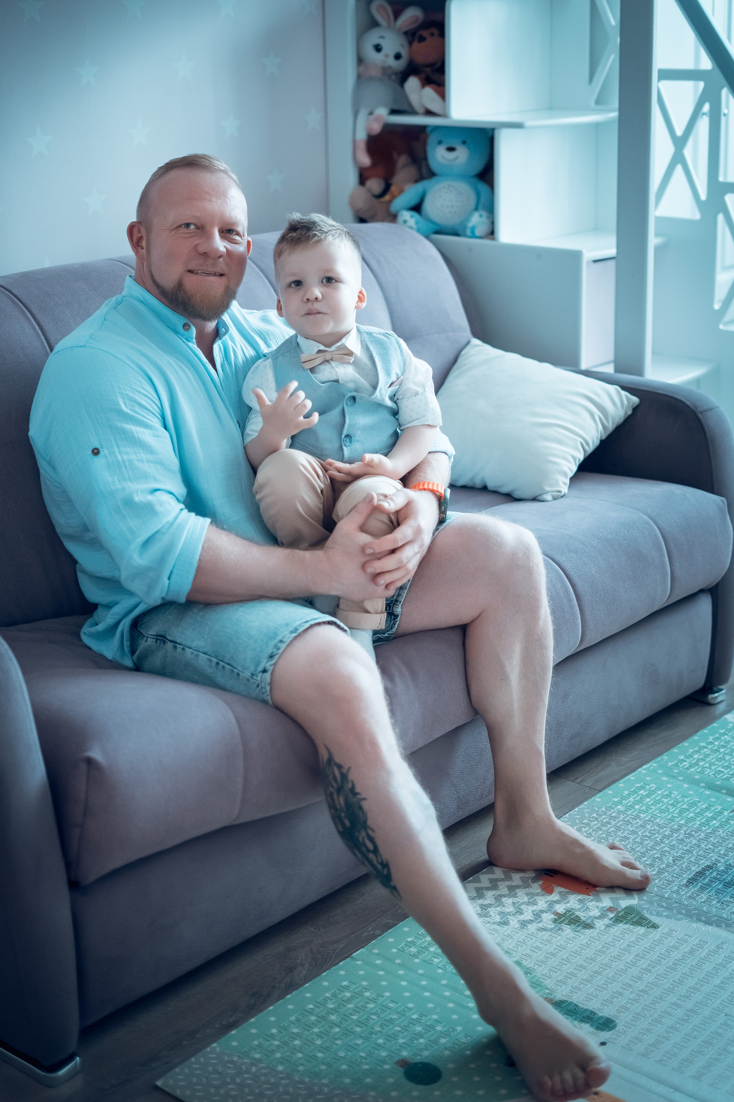 Дэвиду 3 годика