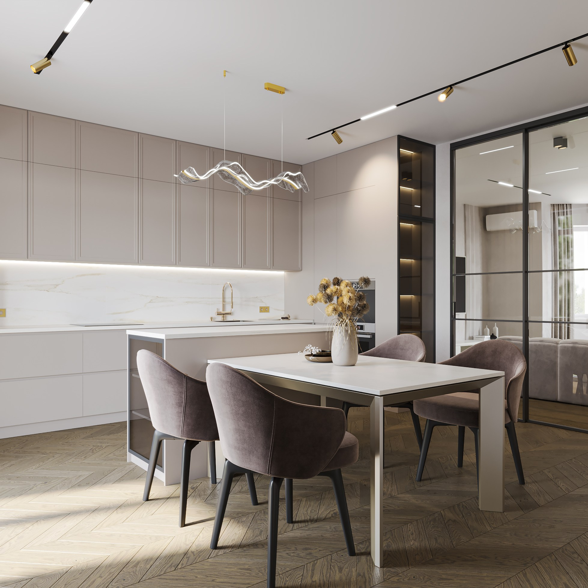 Дом с мансардой 250 м². Студия дизайна