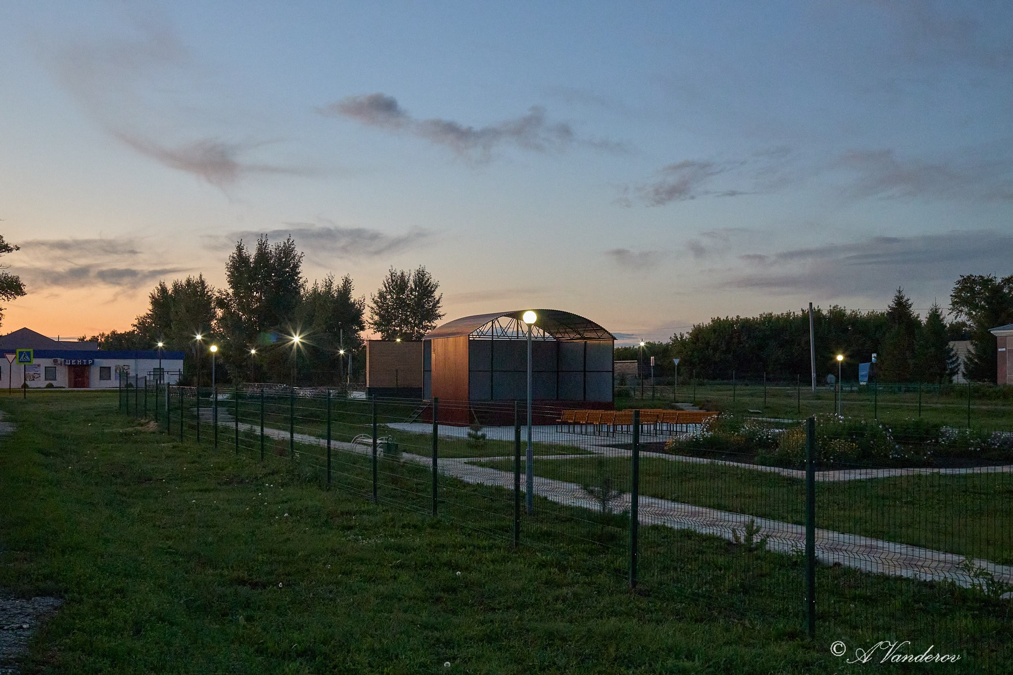 Село Савкино Баганского района Новосибирской области. Фотограф Омск | Александр Вандеров