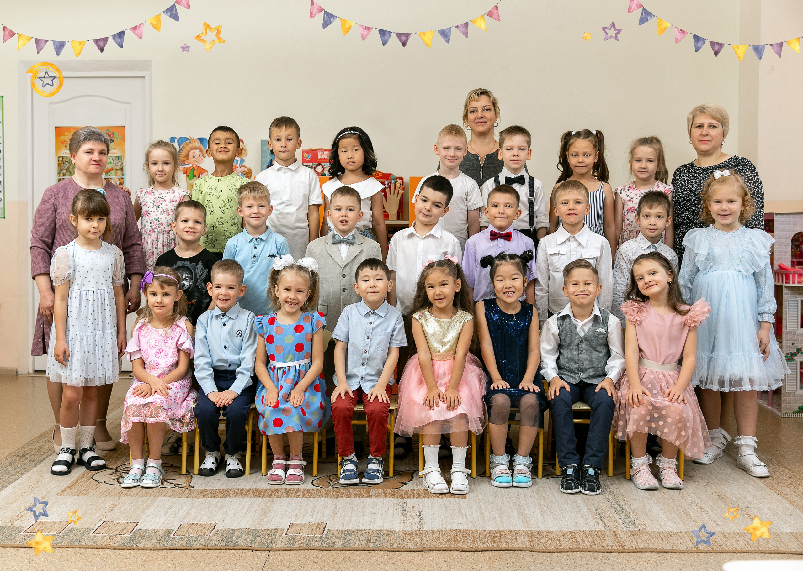 Общие фото детский сад. Школьный и детский фотограф в Южно-Сахалинске Анастасия Лескова