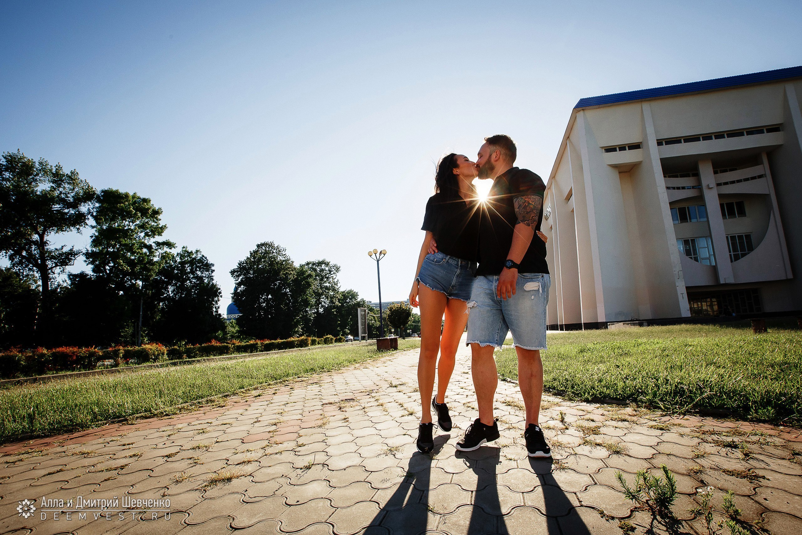 Прогулка по центру Майкопа. Дмитрий Шевченко свадебное фото в г. Краснодар — Армавир — Лабинск