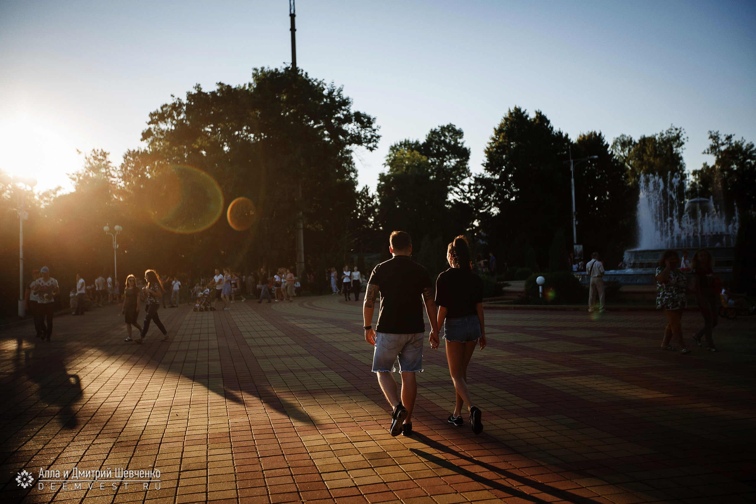 Прогулка по центру Майкопа. Дмитрий Шевченко свадебное фото в г. Краснодар — Армавир — Лабинск