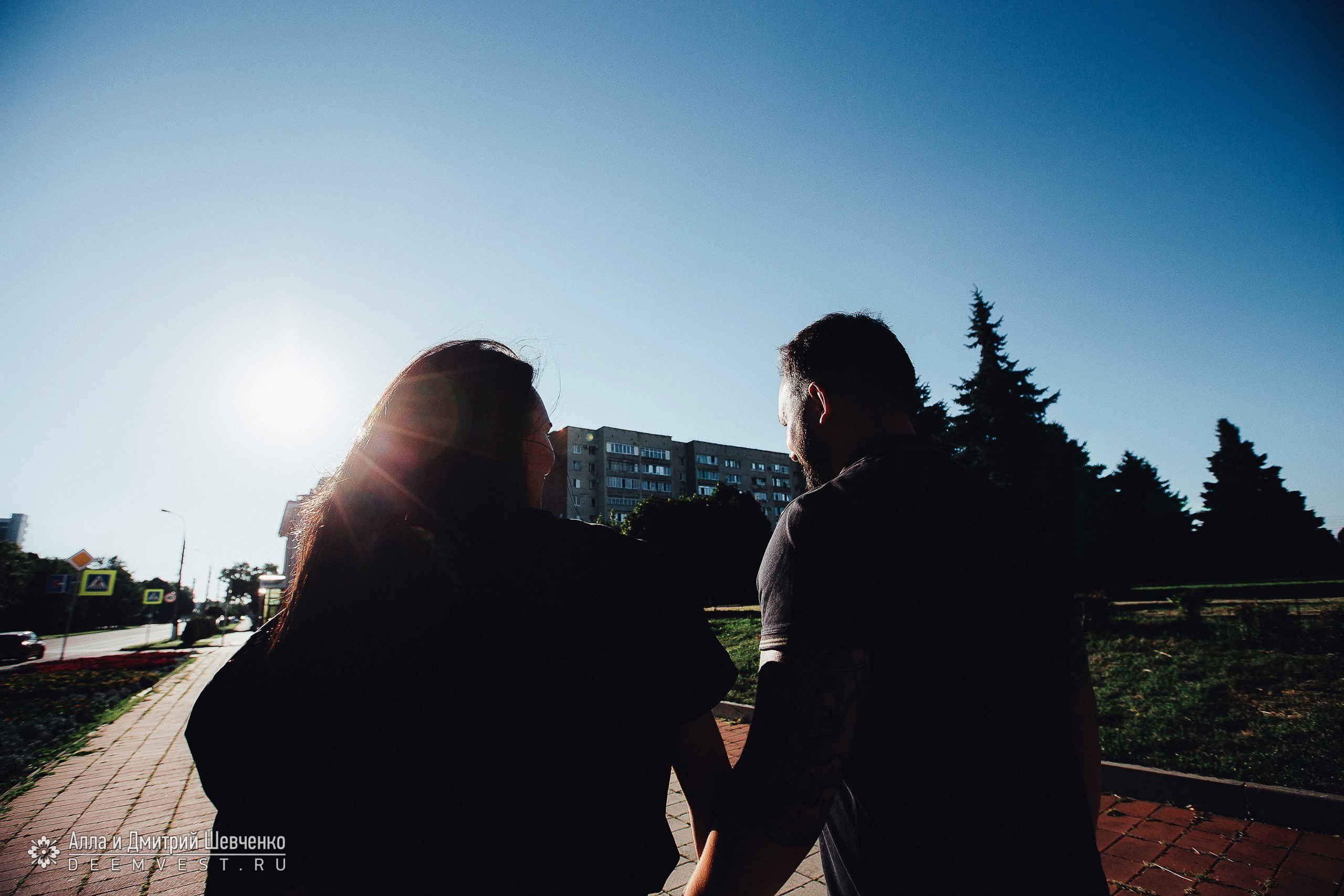 Прогулка по центру Майкопа. Дмитрий Шевченко свадебное фото в г. Краснодар — Армавир — Лабинск