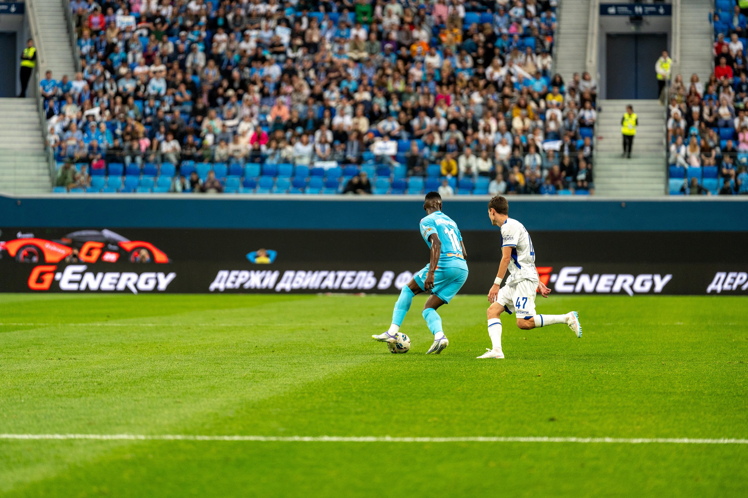 Атака Зенита на Газпром Арене, спортивный фотограф Санкт-Петербург