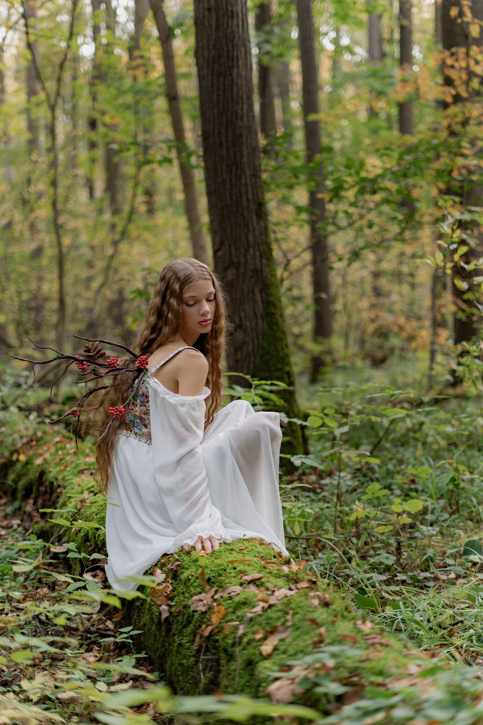 Фея в лабиринте. Проект «Сны Синицы» — Волшебные фотосессии