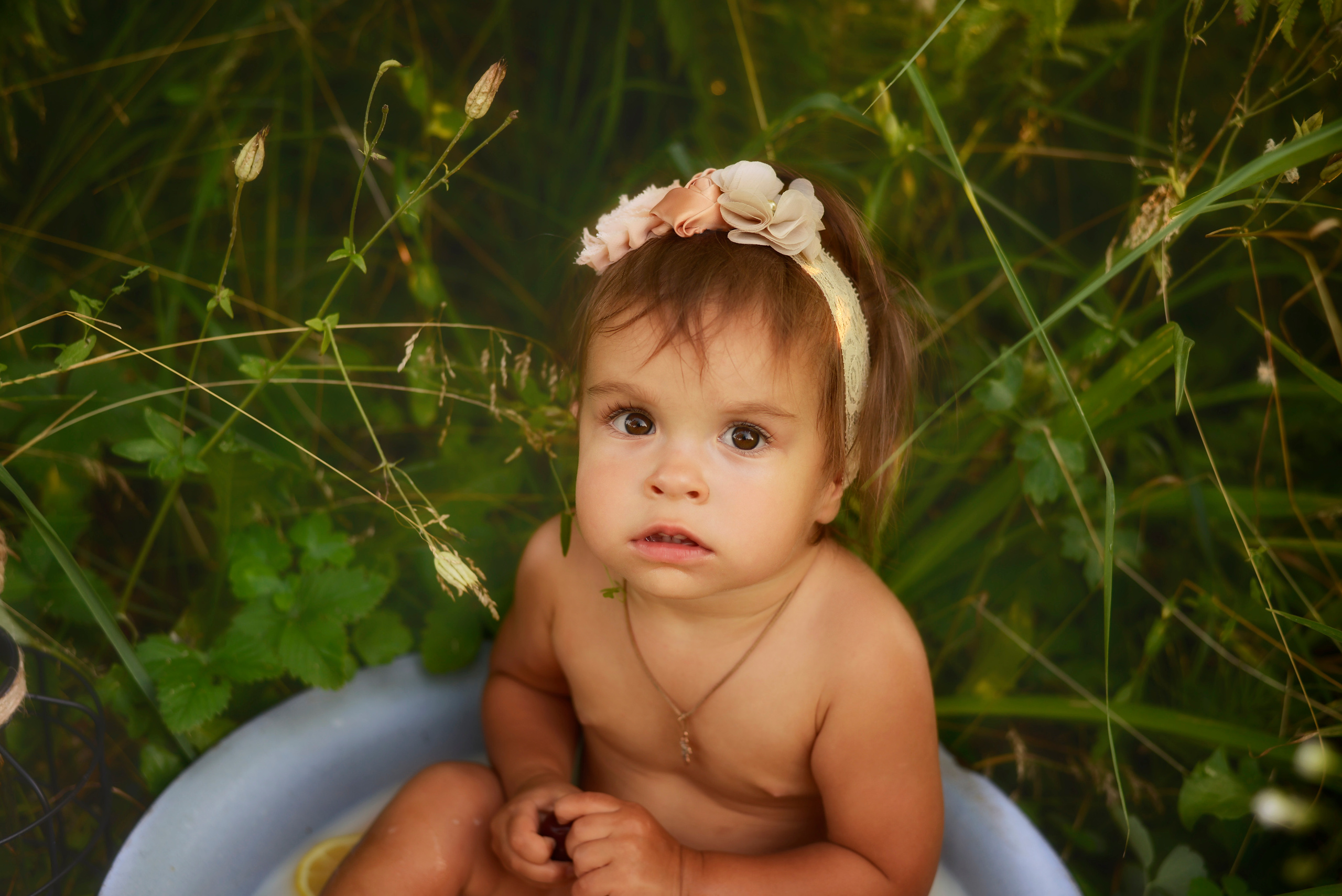 Витаминная фотосессия малышки Софии. Фотограф Карпова Екатерина в Коломне и области