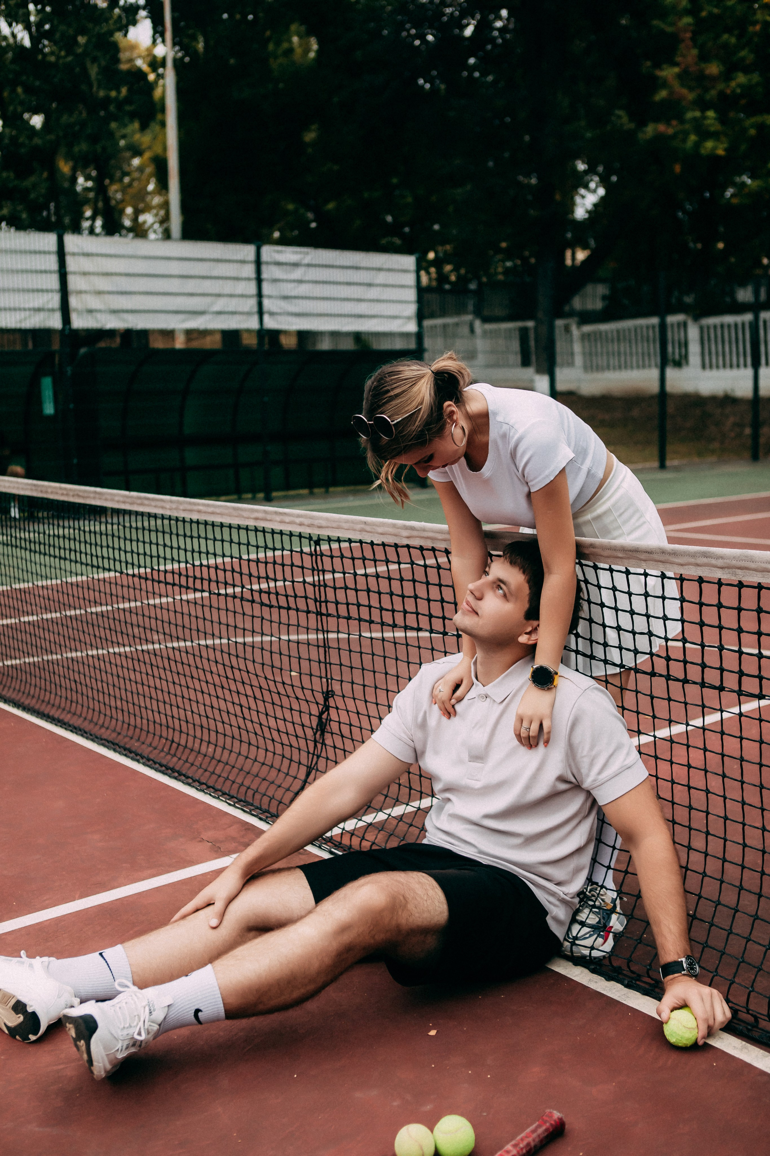 Корт. Свадебный и семейный фотограф Анастасия Меркуль