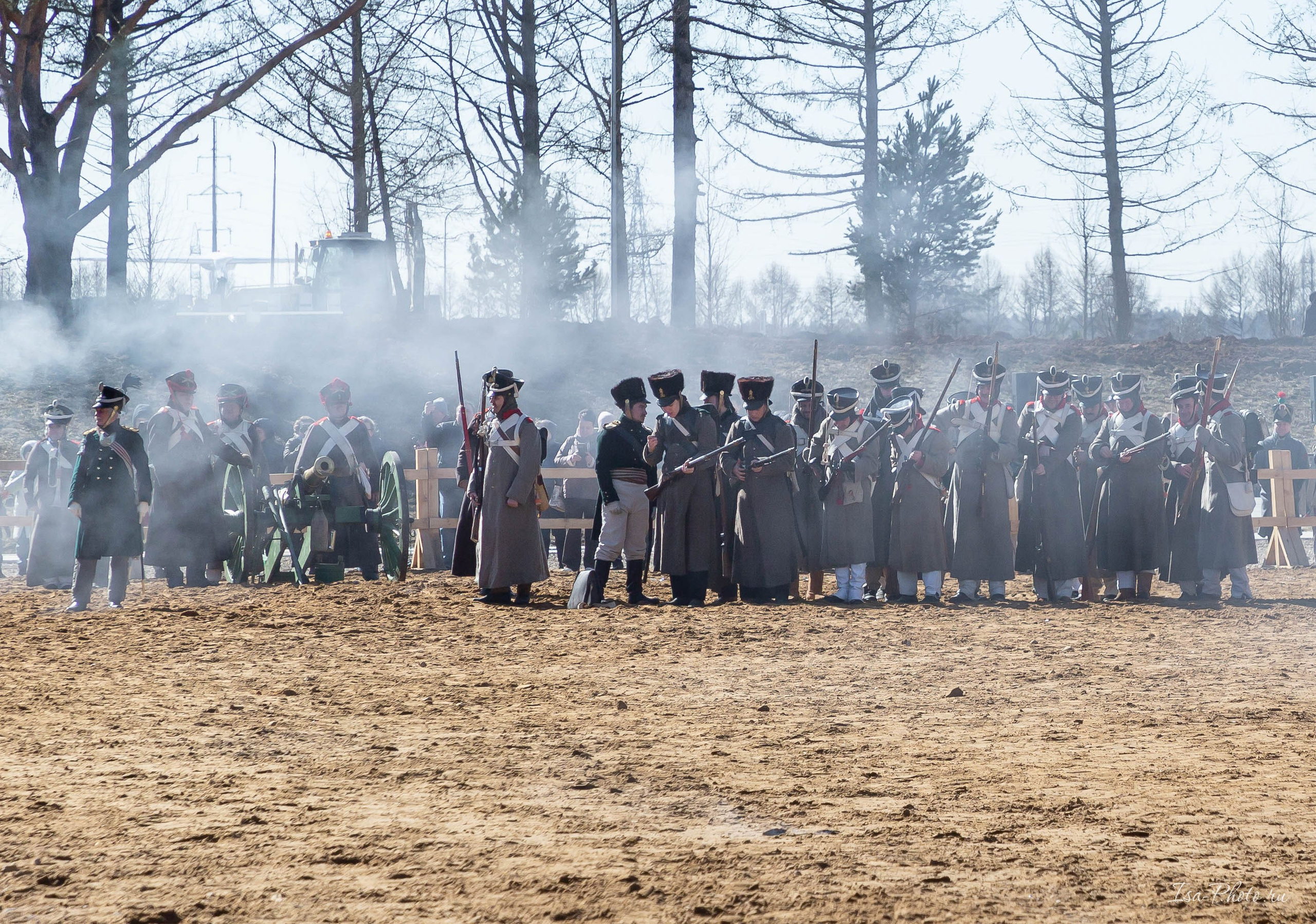 Реконструкция сражения 1812 года. Репортажный фотограф в Москве