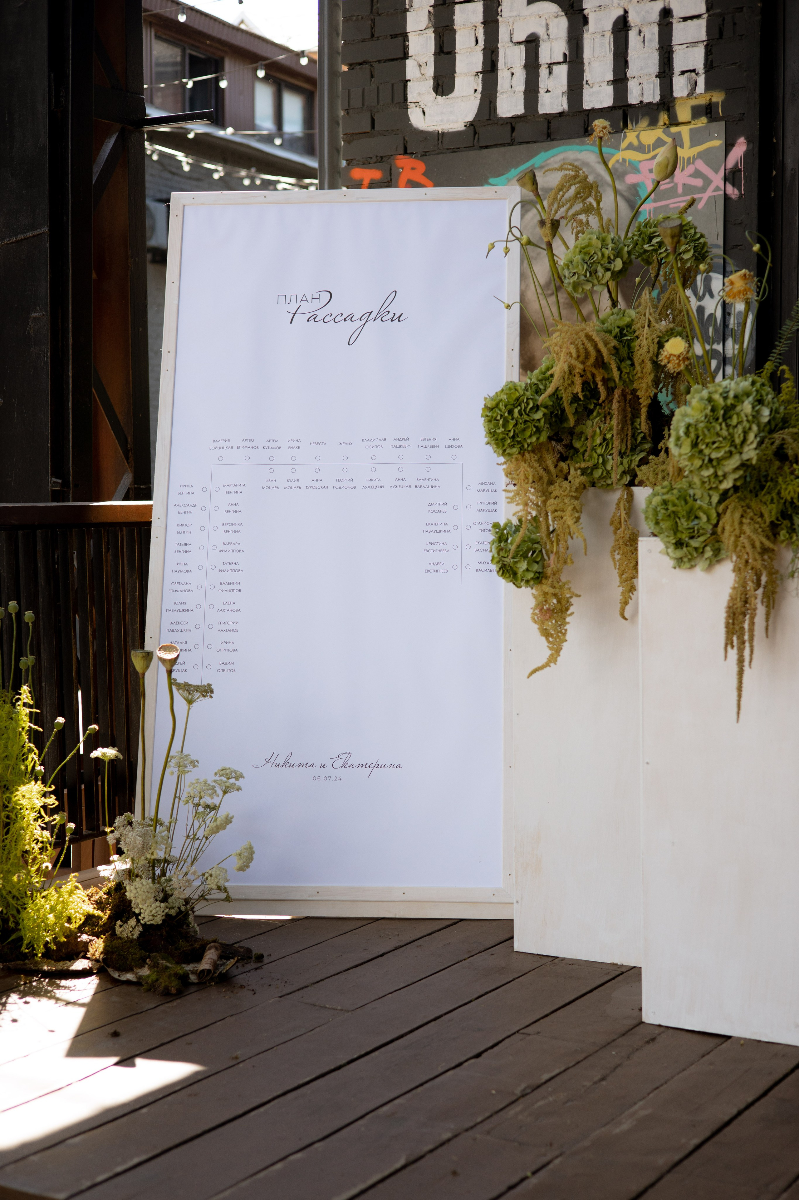 Никита & Катя. Оформление свадеб, декор свадеб Вера Маркова, Москва