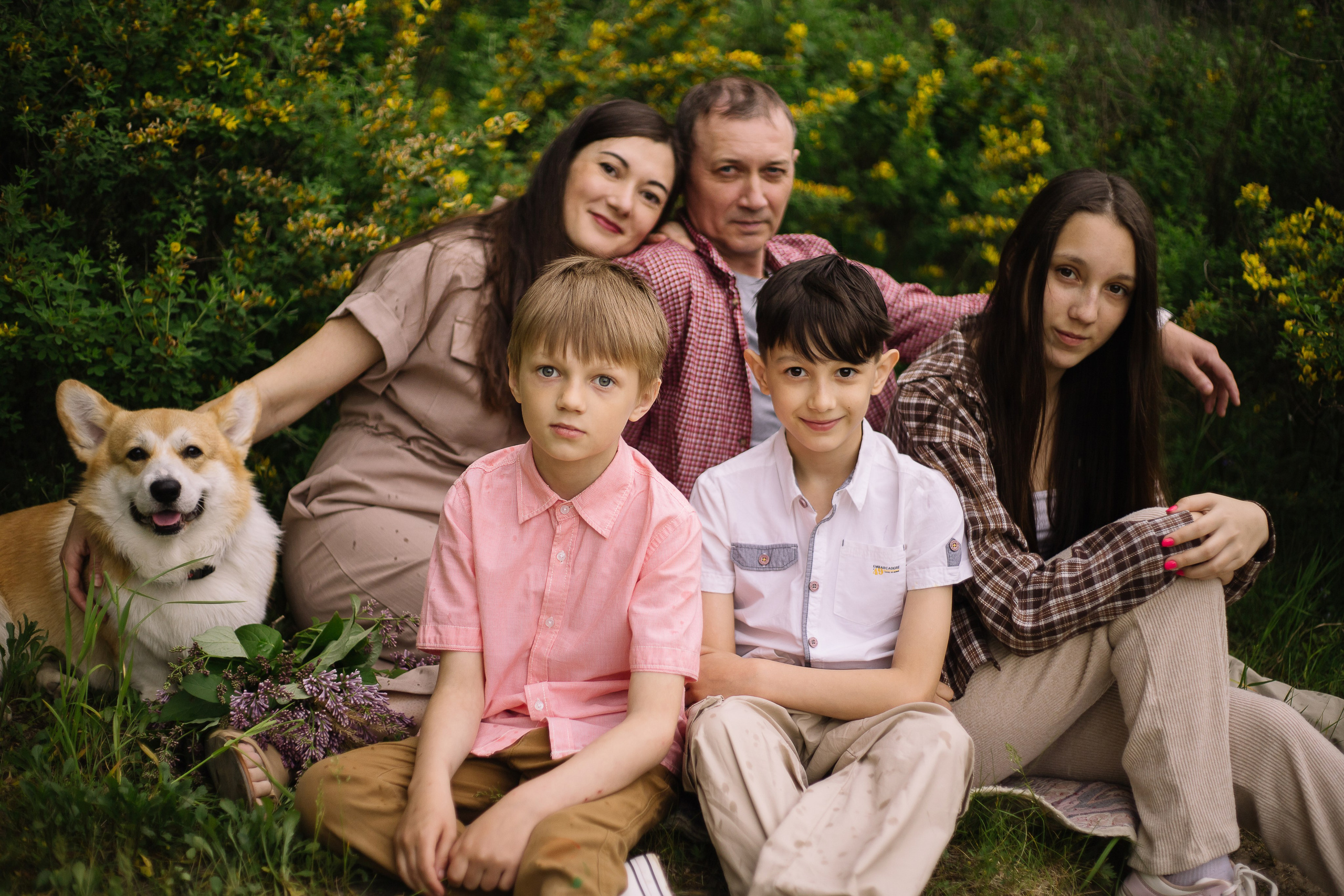 Летняя прогулка в Ботаническом саду. Семейный фотограф в Томске Максимова Екатерина