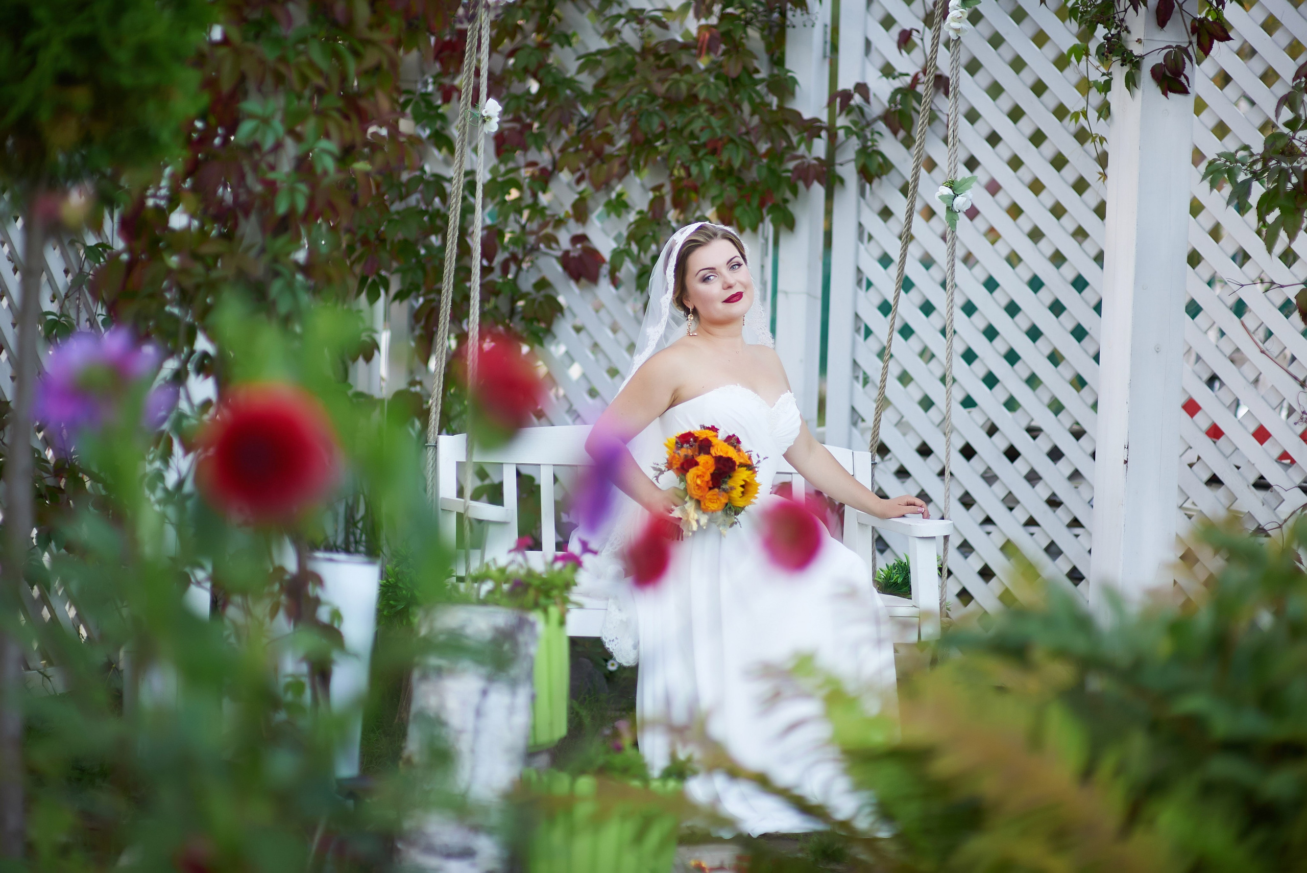 Анна и Сергей (фотосессия в Иваново Подворье). Портретный, семейный и свадебный фотограф в Санкт-Петербурге и в Пушкине Ширяев Денис