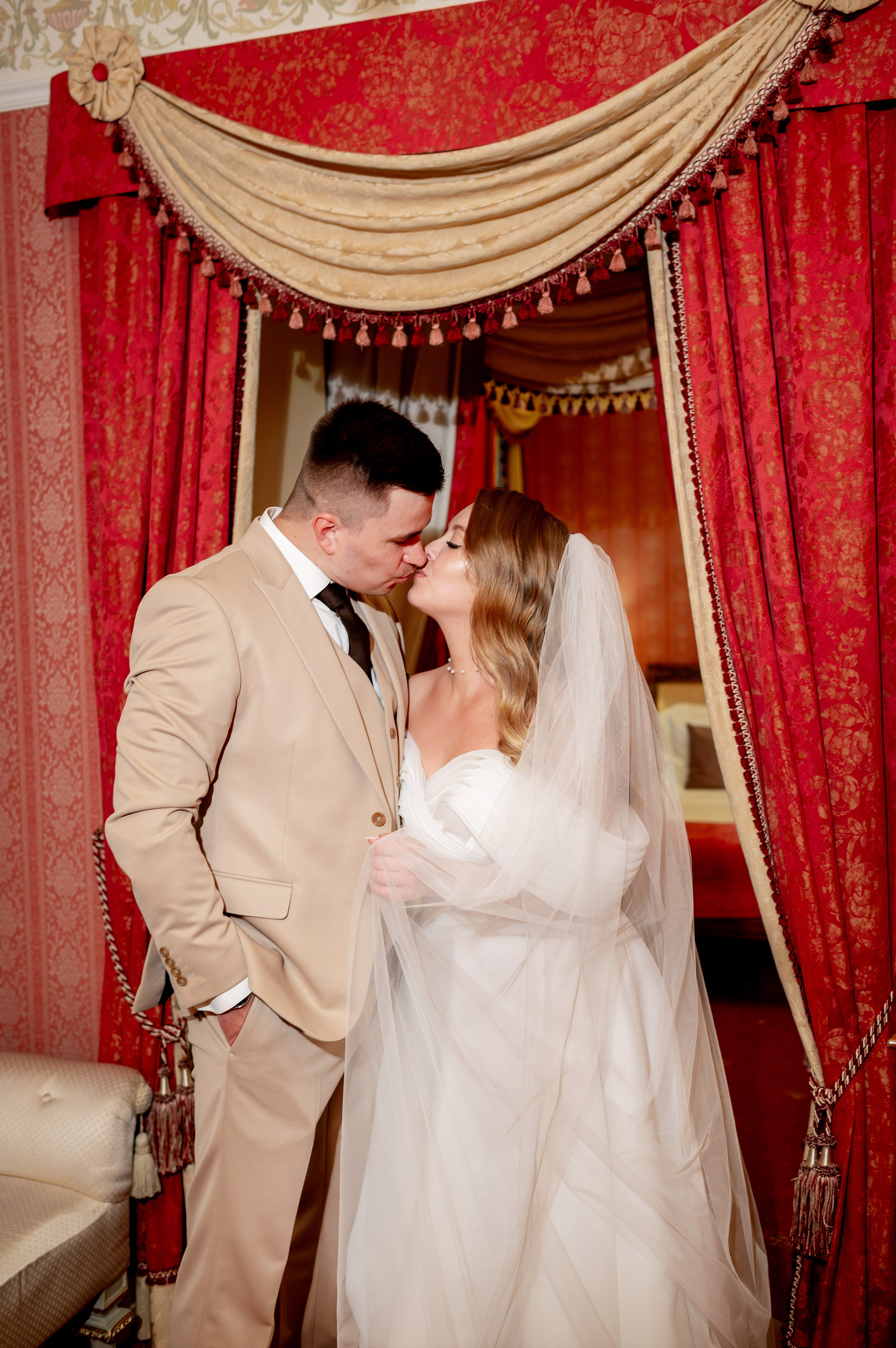 Надежда и Леонид (отель Талион Империал, Дворец Елисеевых). Портретный, семейный и свадебный фотограф в Санкт-Петербурге и в Пушкине Ширяев Денис