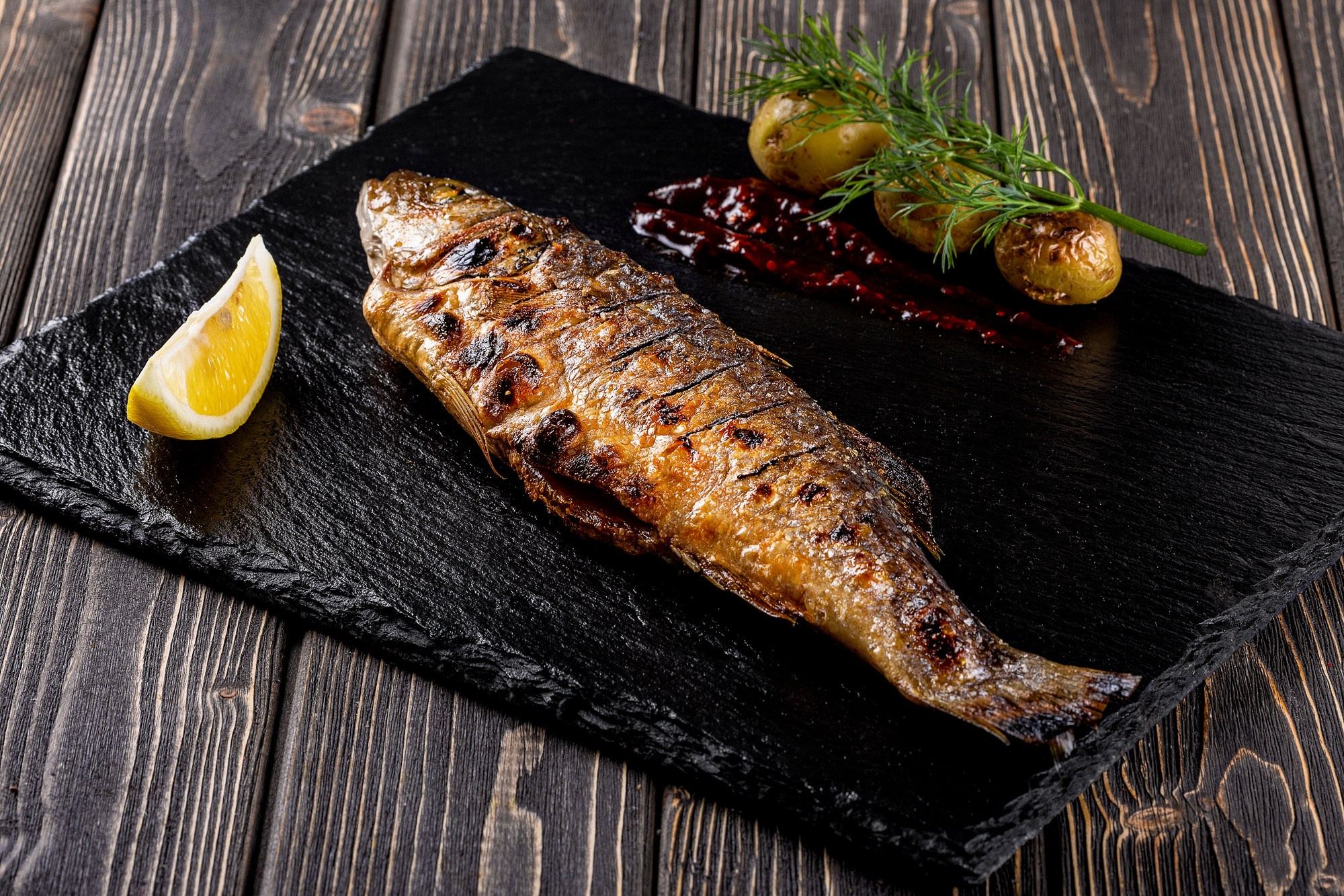 Рыбка гриль