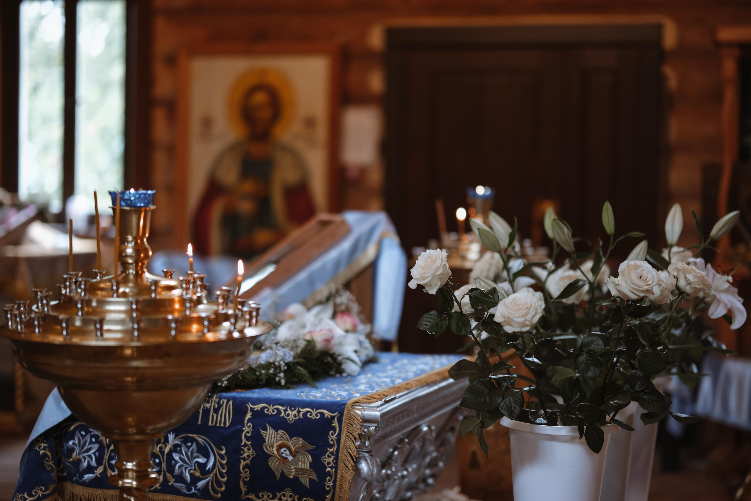 Крещение Матвея. Фотограф новорожденных в Брянске Анжелика Прохоренкова