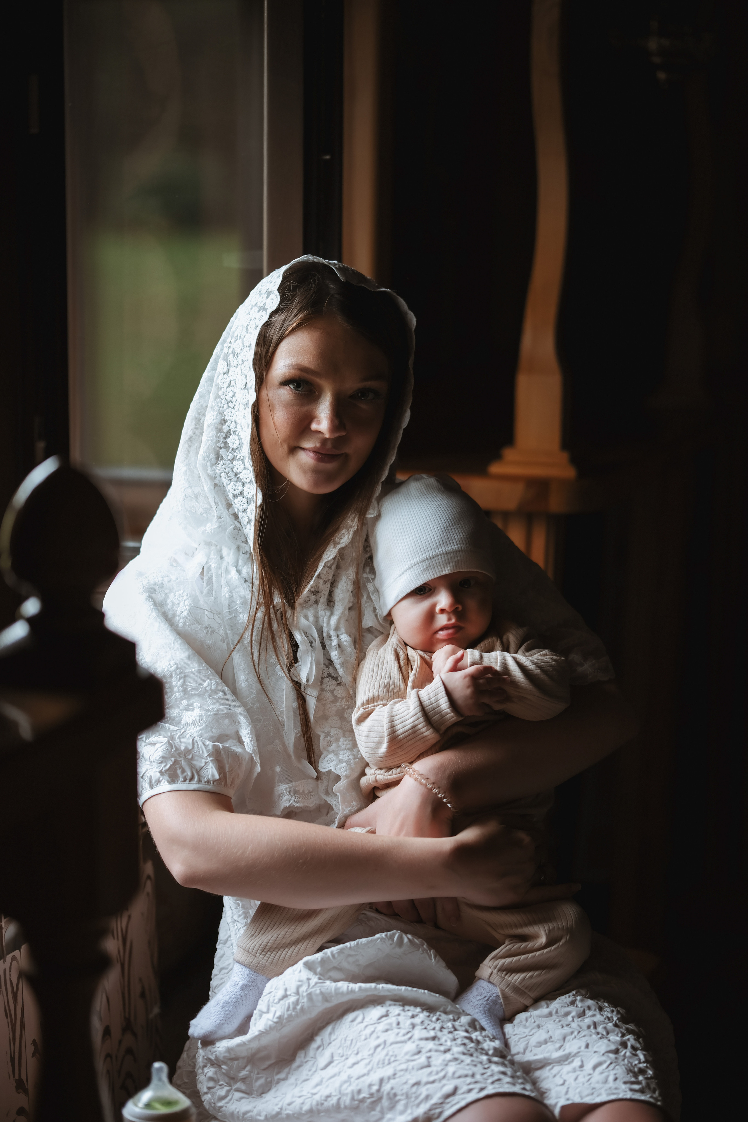 Крещение Матвея. Фотограф новорожденных в Брянске Анжелика Прохоренкова