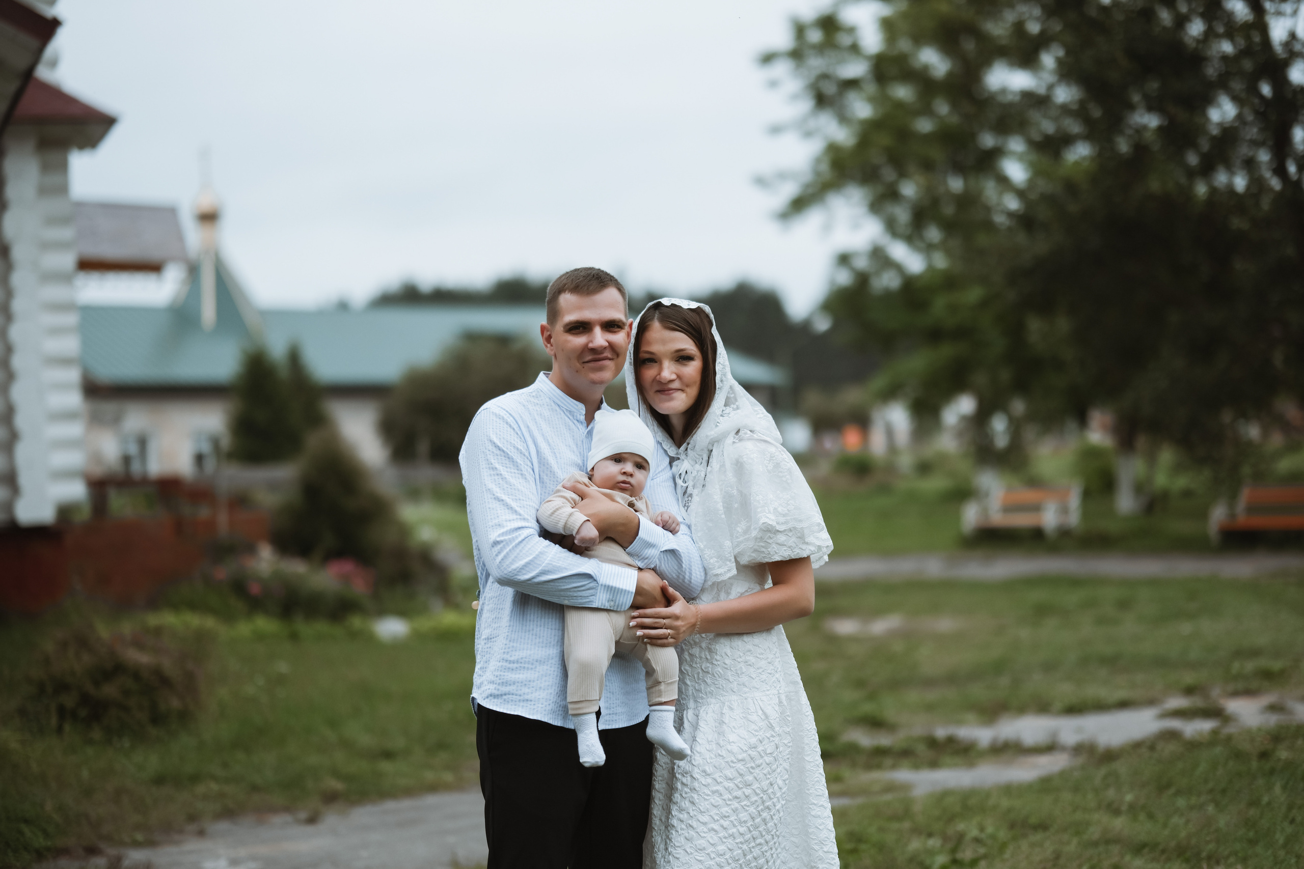 Крещение Матвея. Фотограф новорожденных в Брянске Анжелика Прохоренкова