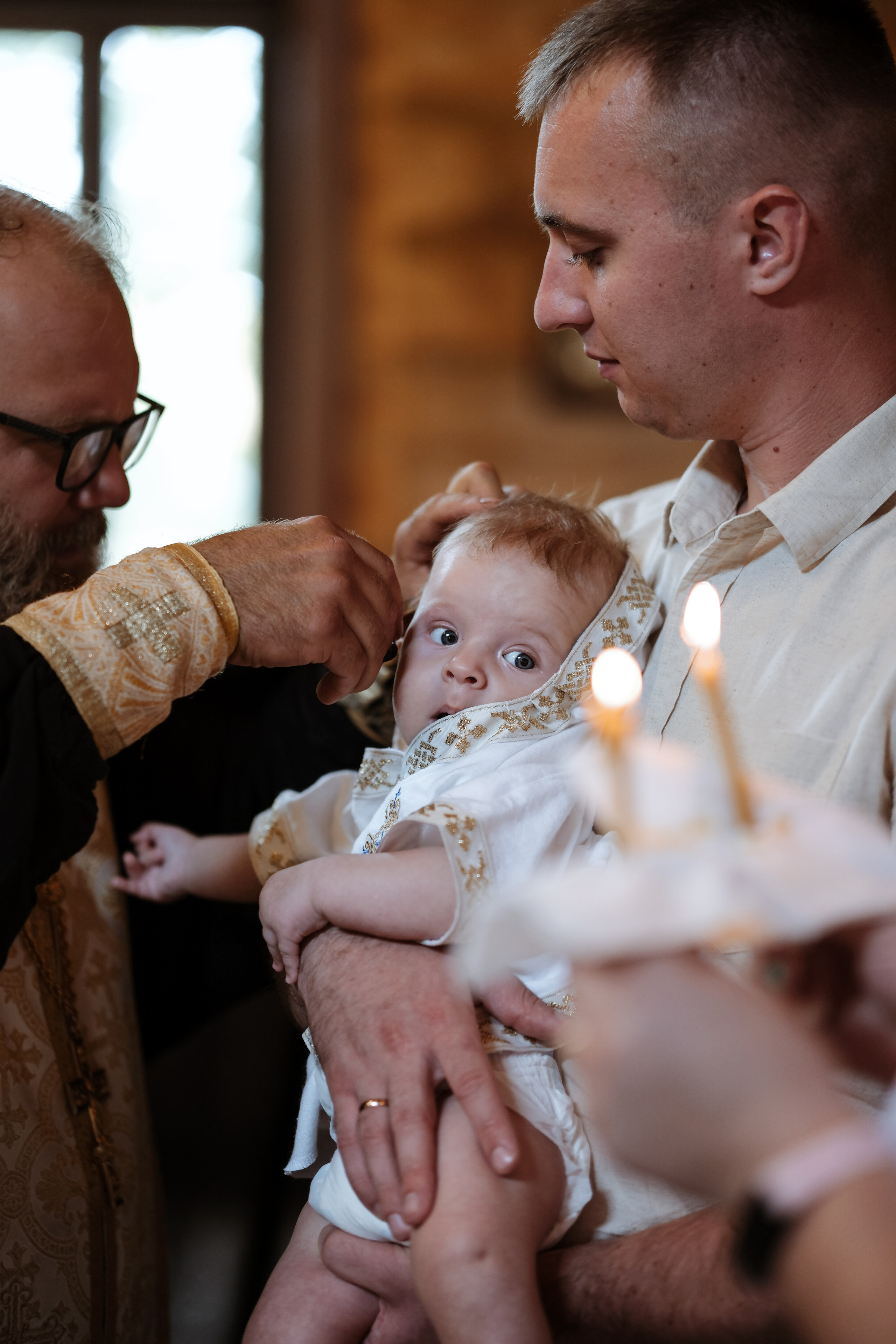 Крещение Матвея. Фотограф новорожденных в Брянске Анжелика Прохоренкова