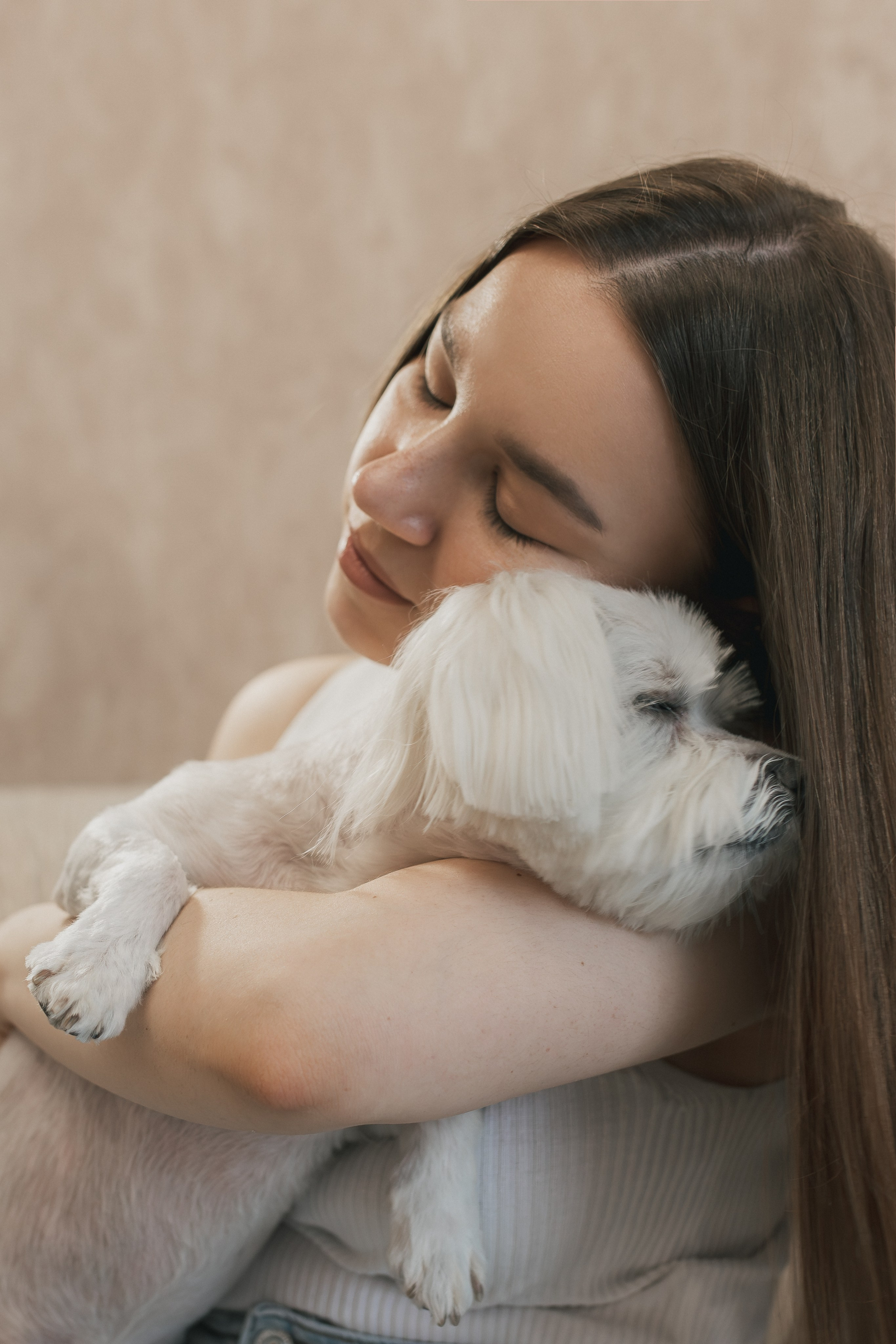 Лера и Тоффи: домашняя история. Портретный и репортажный фотограф в Воронеже: Анастасия Пузикова