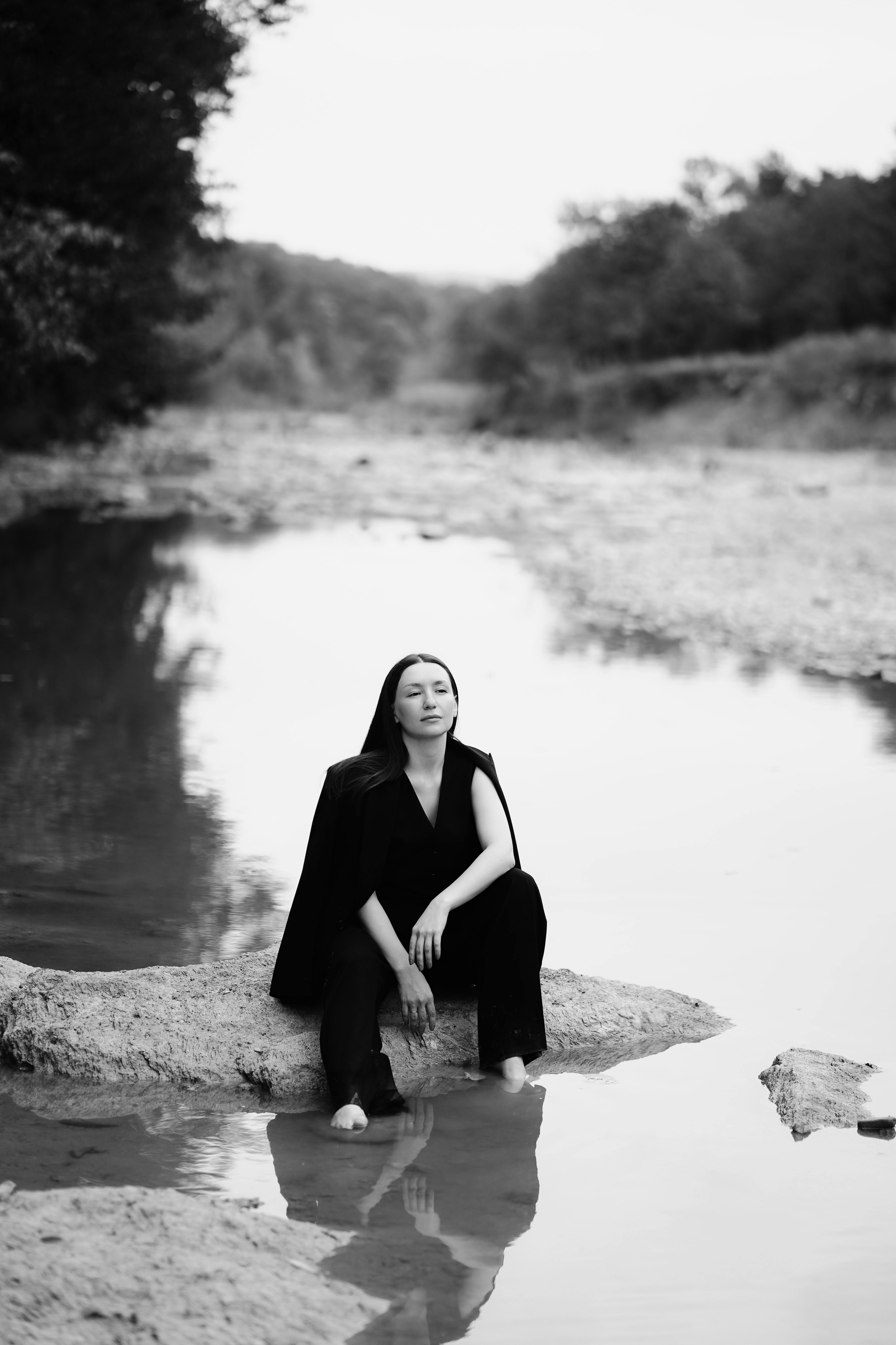 Инна в лесу. Фотограф с психологическим образованием