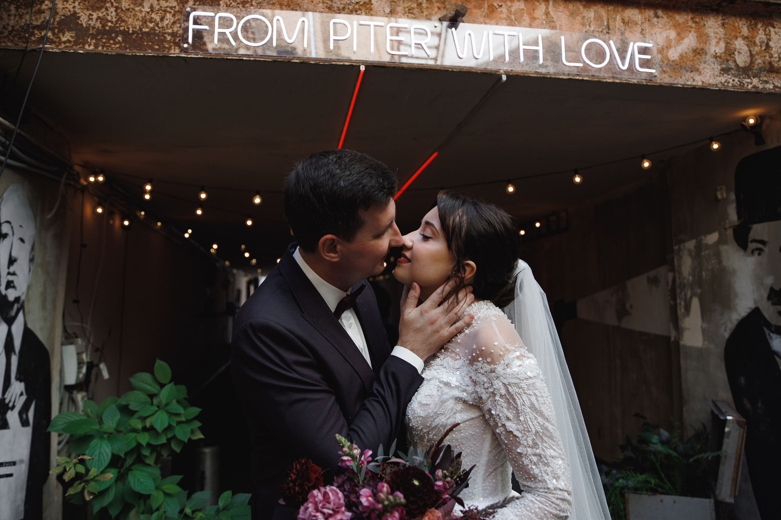 Алла и Андрей. Wedding photographer in St. Petersburg, Europe and Israel Anna Agafon