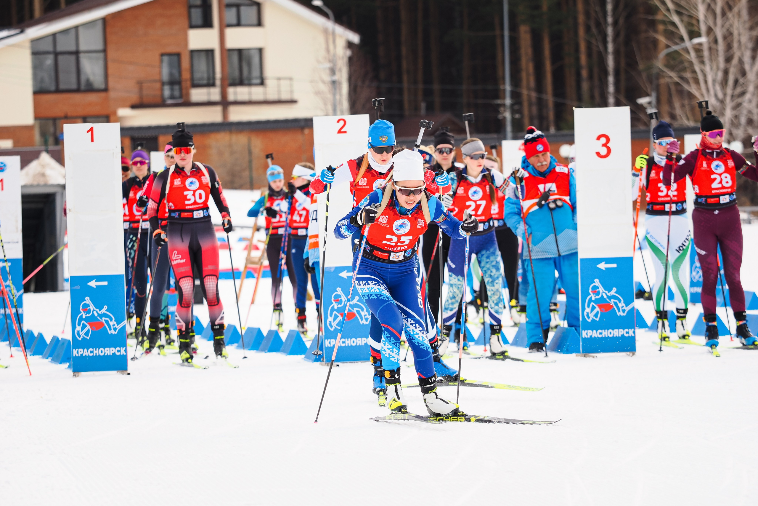 Биатлон / Первенство России. Репортажный фотограф Алексей Козьмин