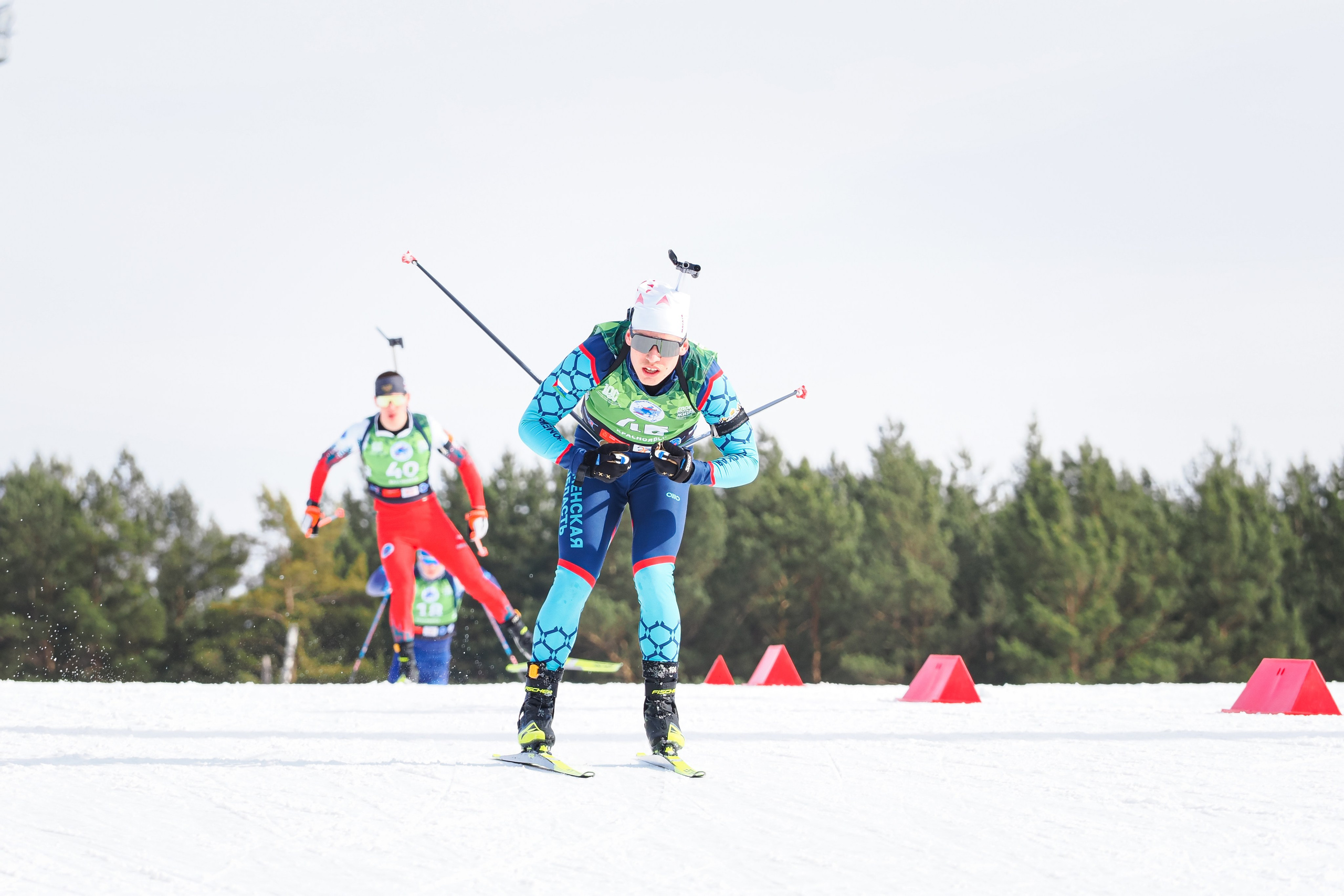 Биатлон / Первенство России. Репортажный фотограф Алексей Козьмин
