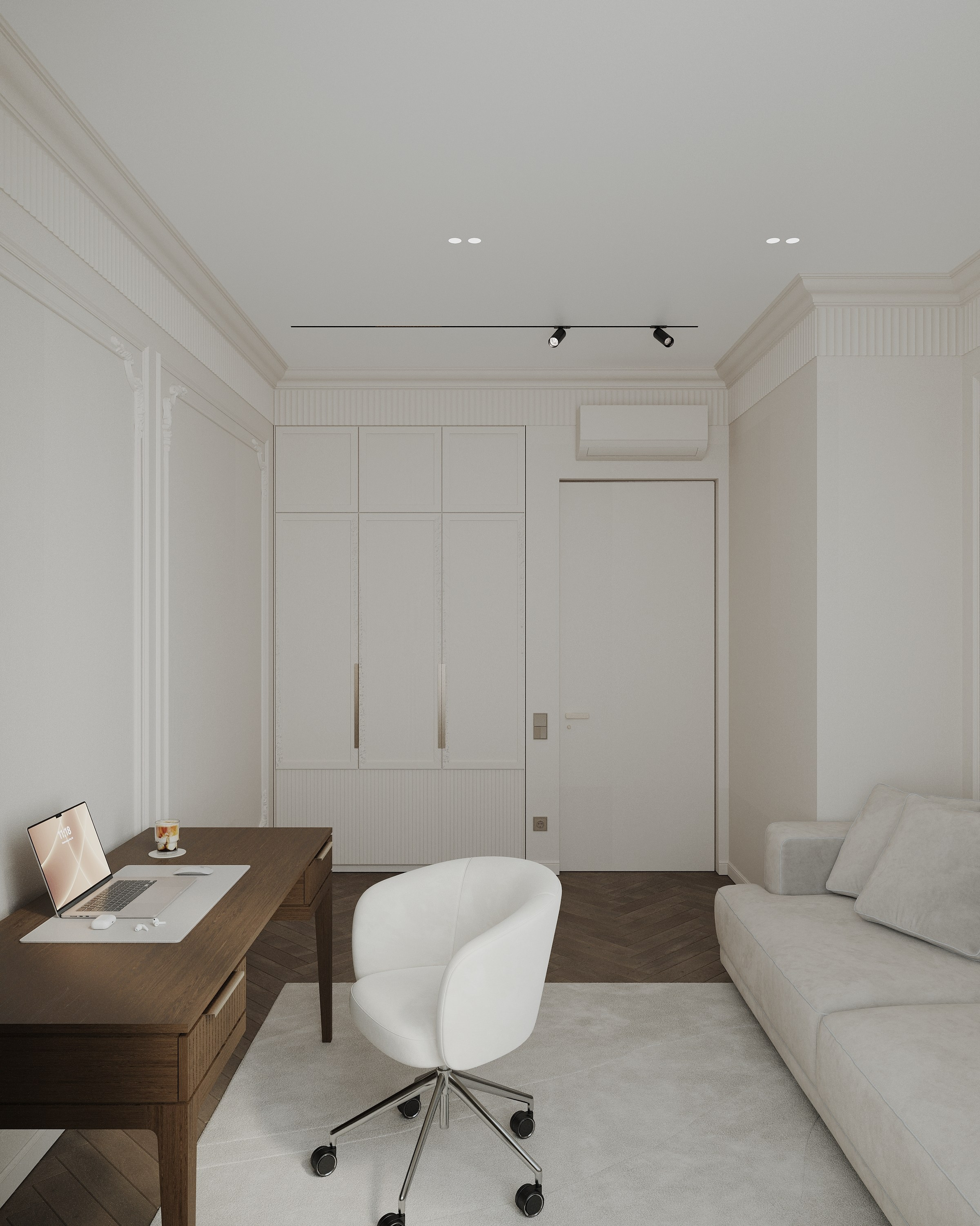 ЖК The One 65 кв.м, г. Санкт-Петербург. 3d визуализатор Анастасия Науменко