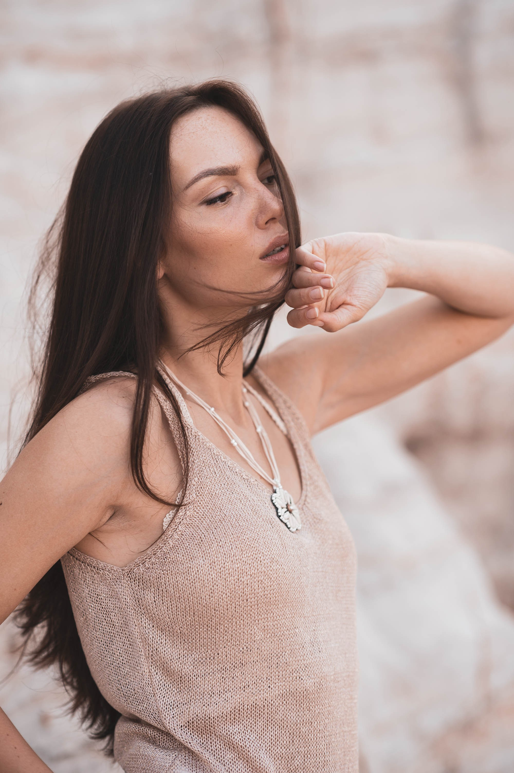 Фотосессия в песчаном карьере. Фотосессии в Москве, женский и семейный фотограф Юлия Михайленко