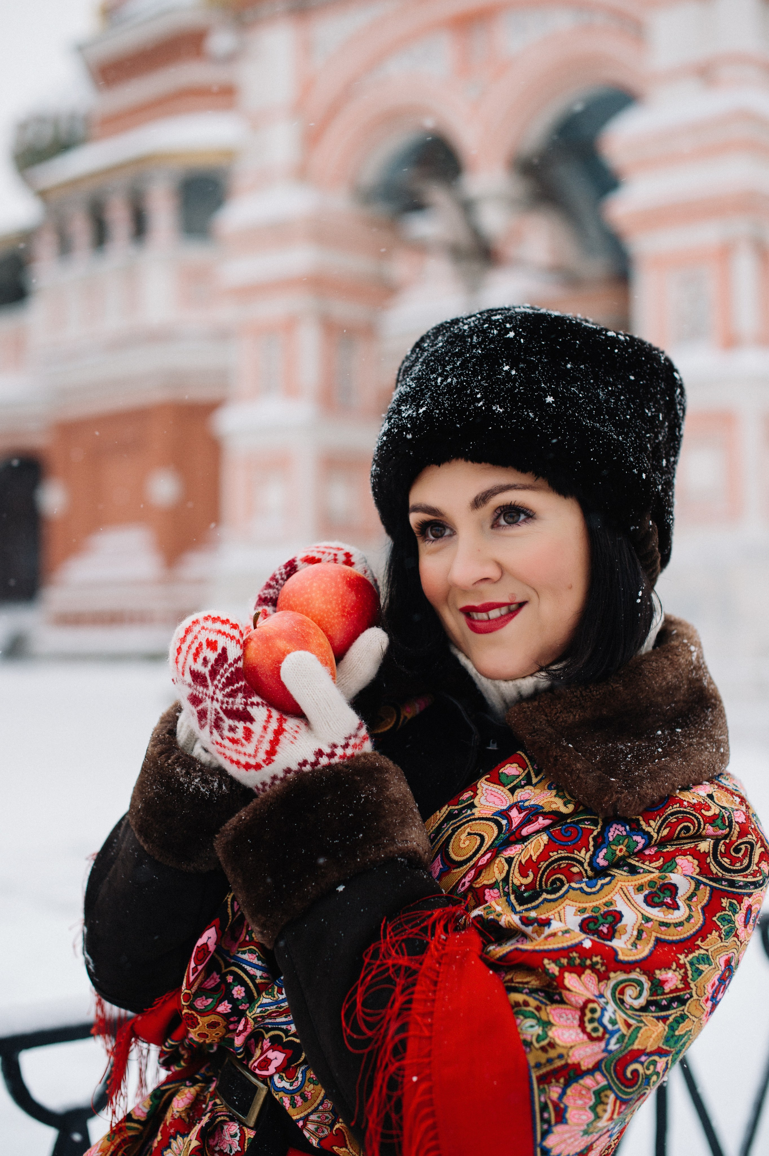 Фотосессия Russian girl / Звенит январская вьюга. Фотосессии в Москве, женский и семейный фотограф Юлия Михайленко