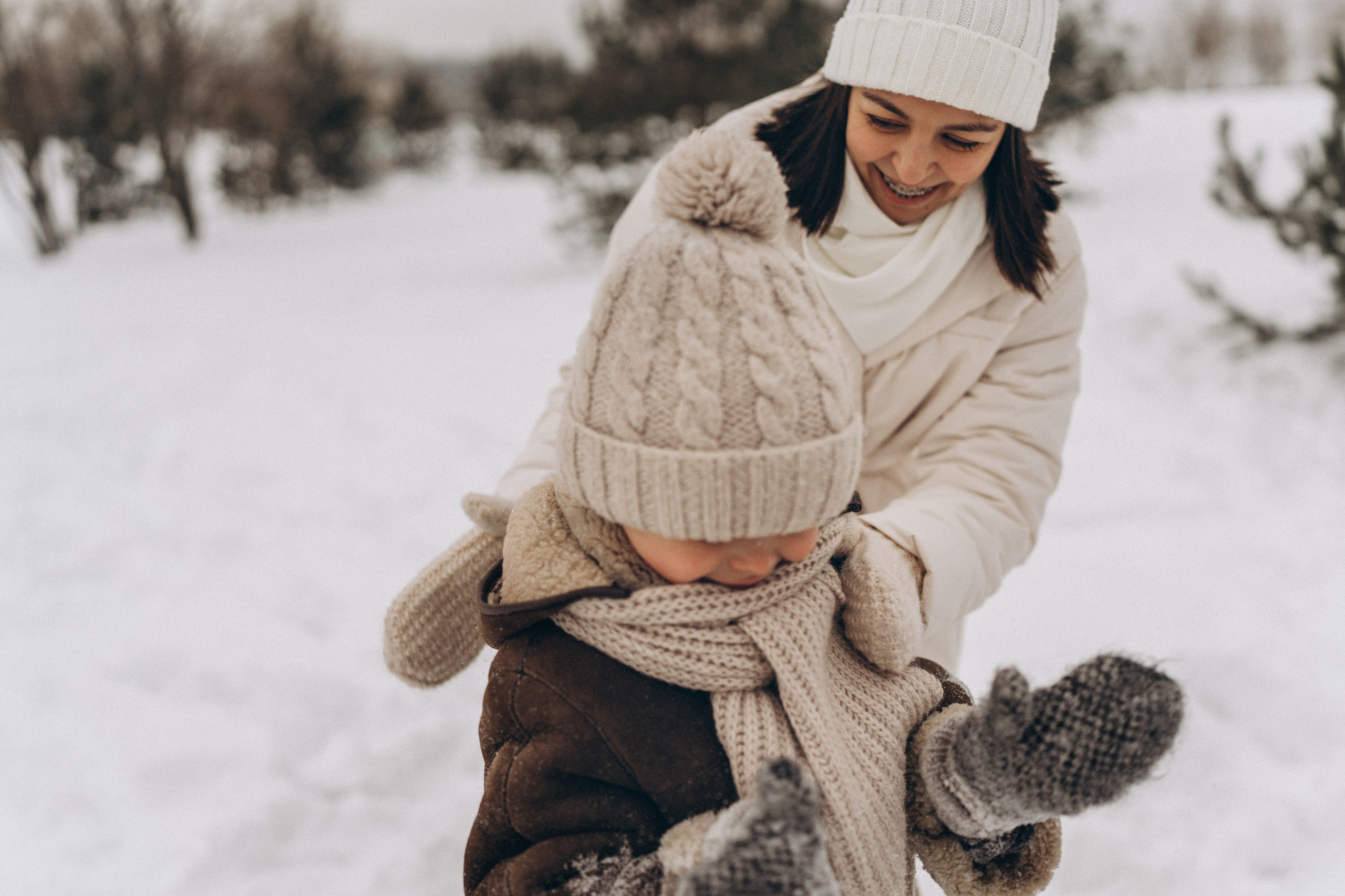 Зимняя семейная фотосессия. Детский, семейный и ньюборн фотограф в Москве Юлия Шуарт