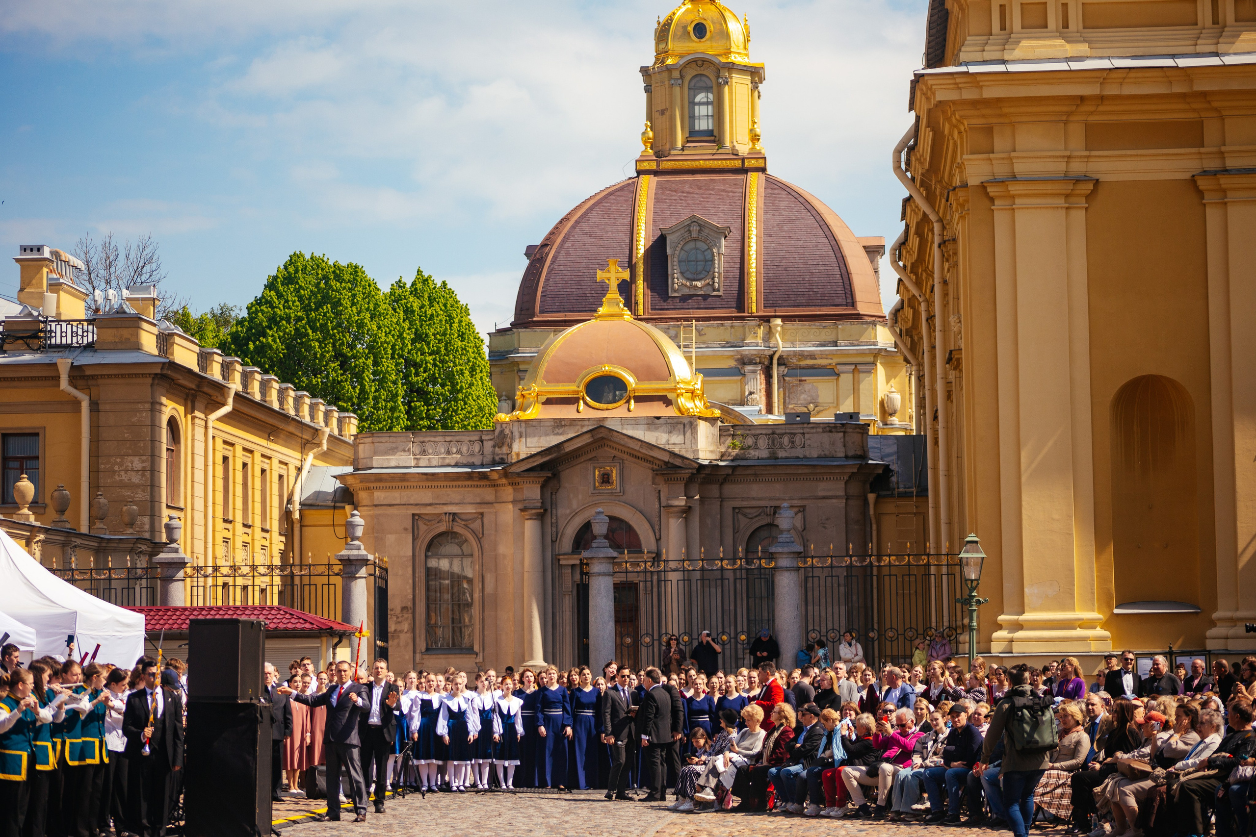 Парад детских духовых оркестров. Семейный фотограф Любовь Саркеева