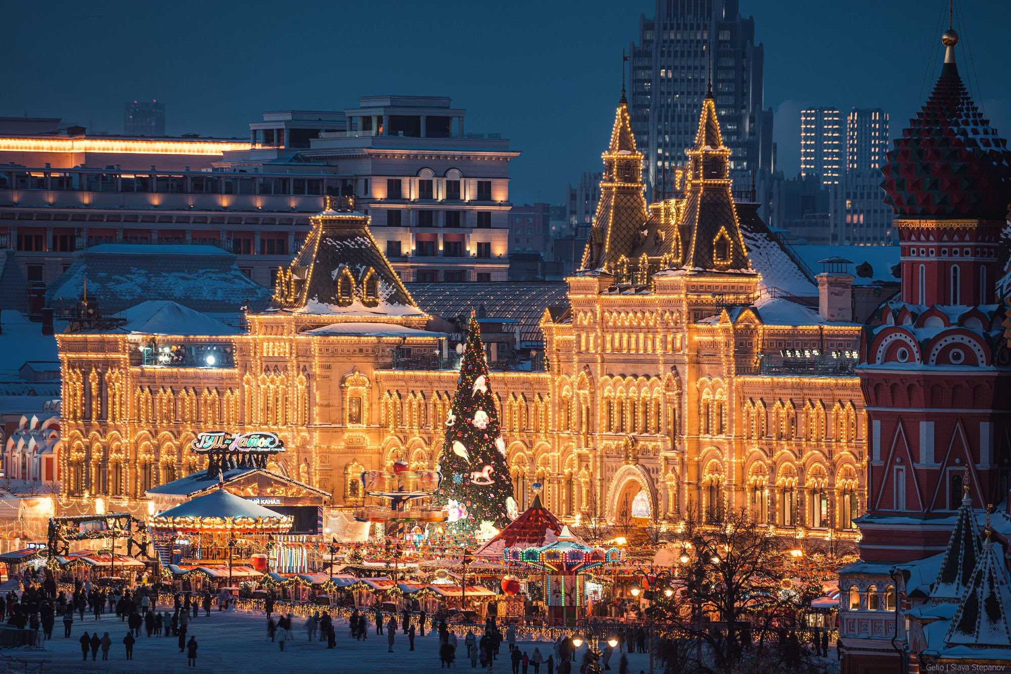 ГУМ-Ярмарка в Москве на Красной площади