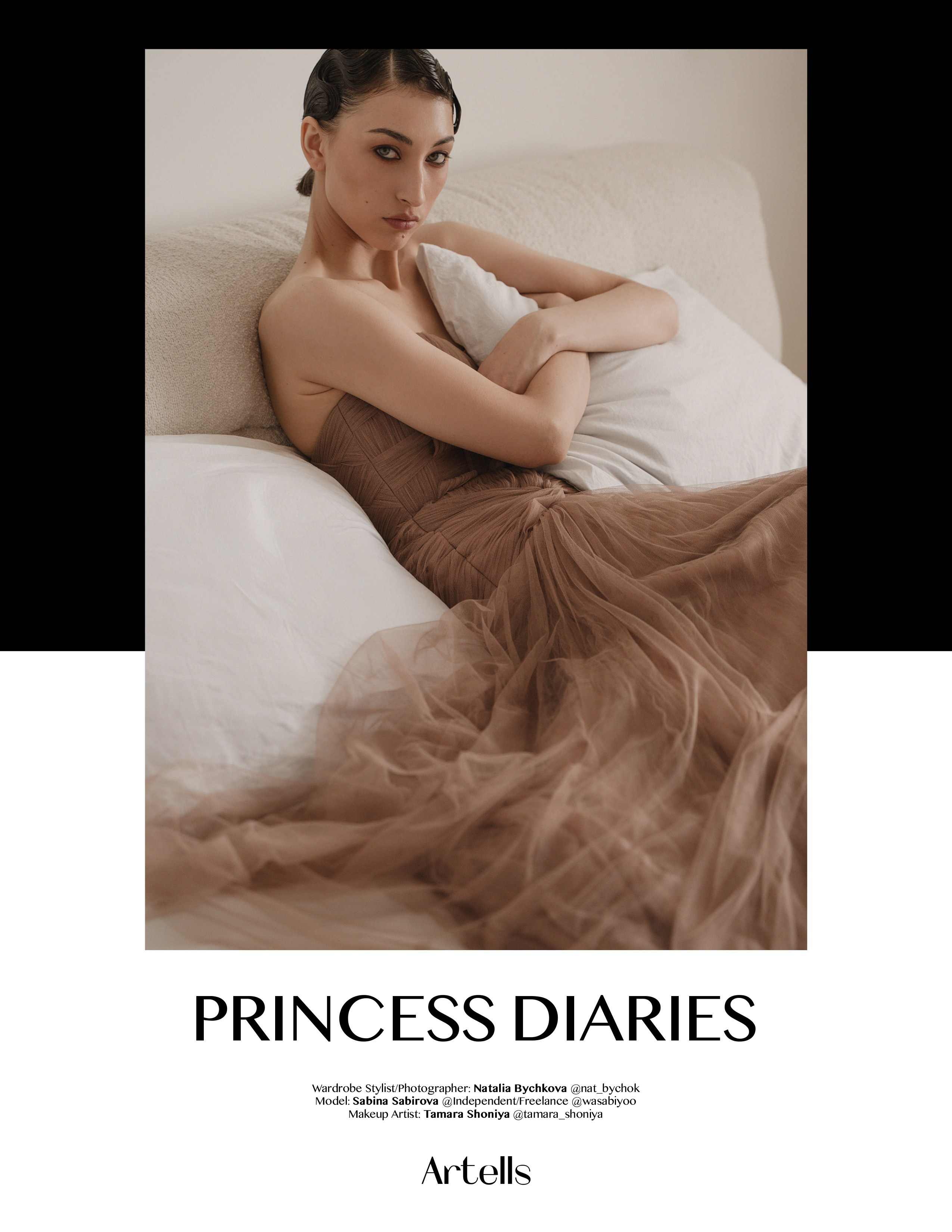 Artells July 2026. Editorial and fashion photographer Natalia Bychkova