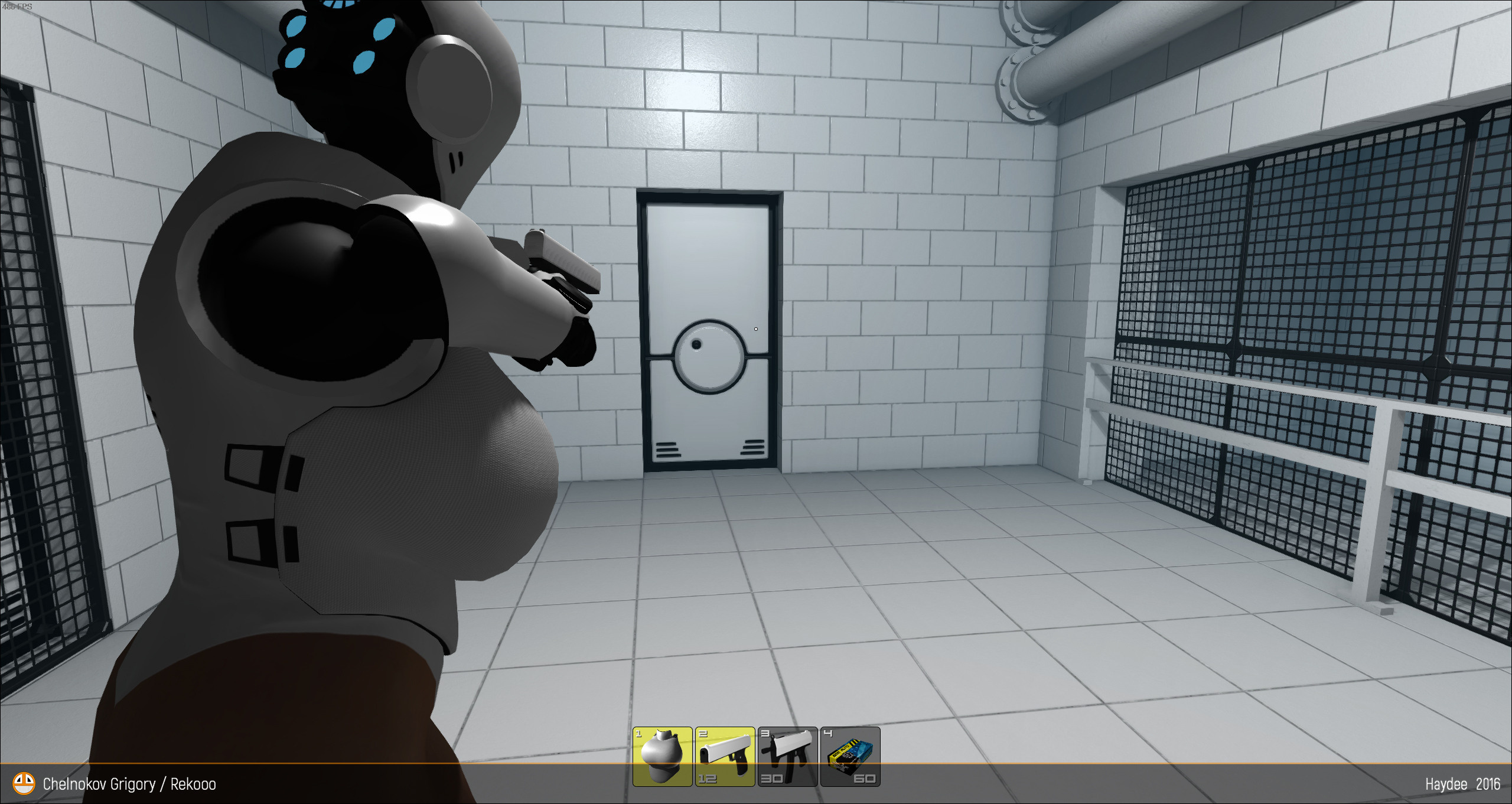 Haydee model. Персональный сайт 3D Artist'a с расширенными возможностями