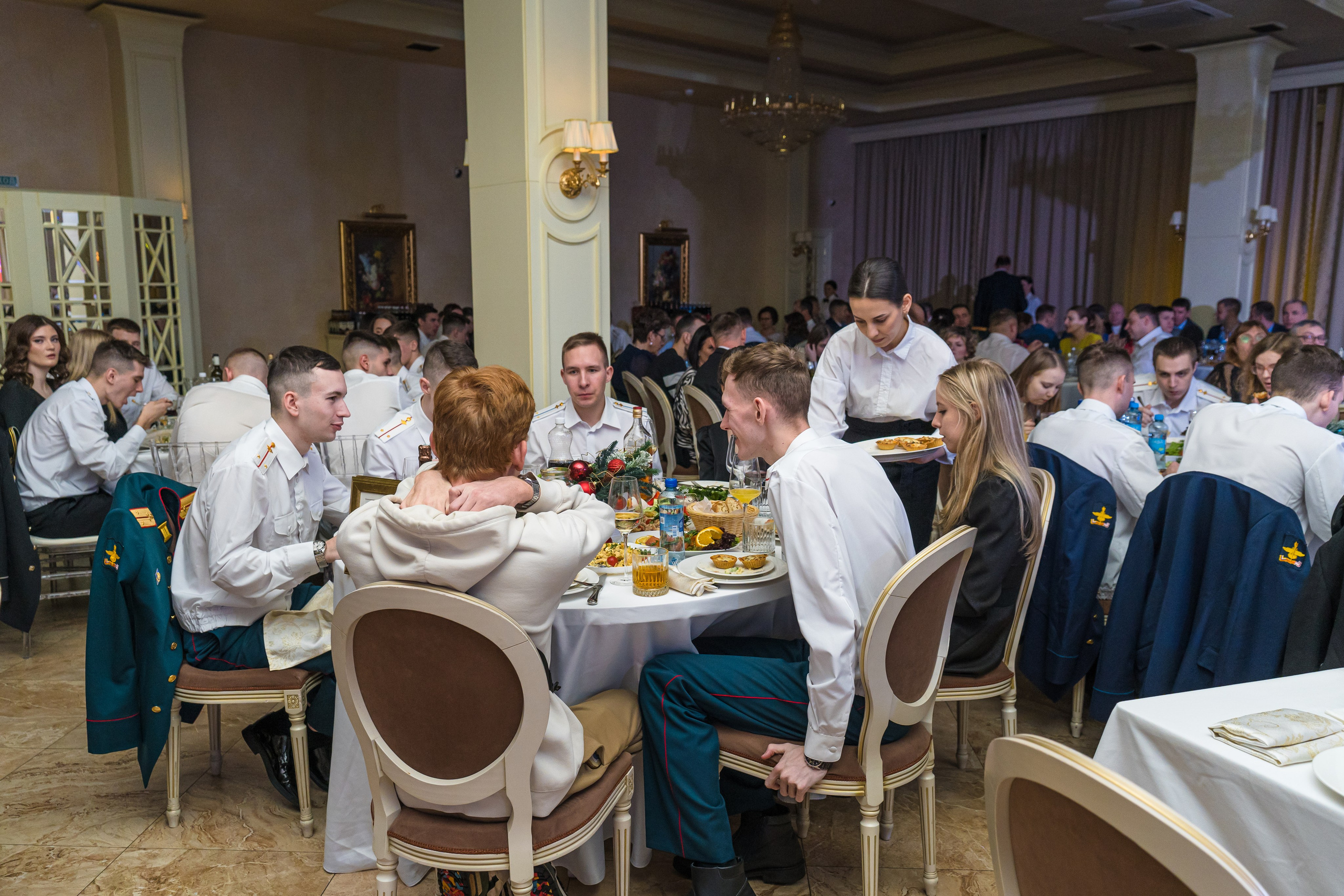 Фотосъемка выпуска военной академии и вручение дипломов