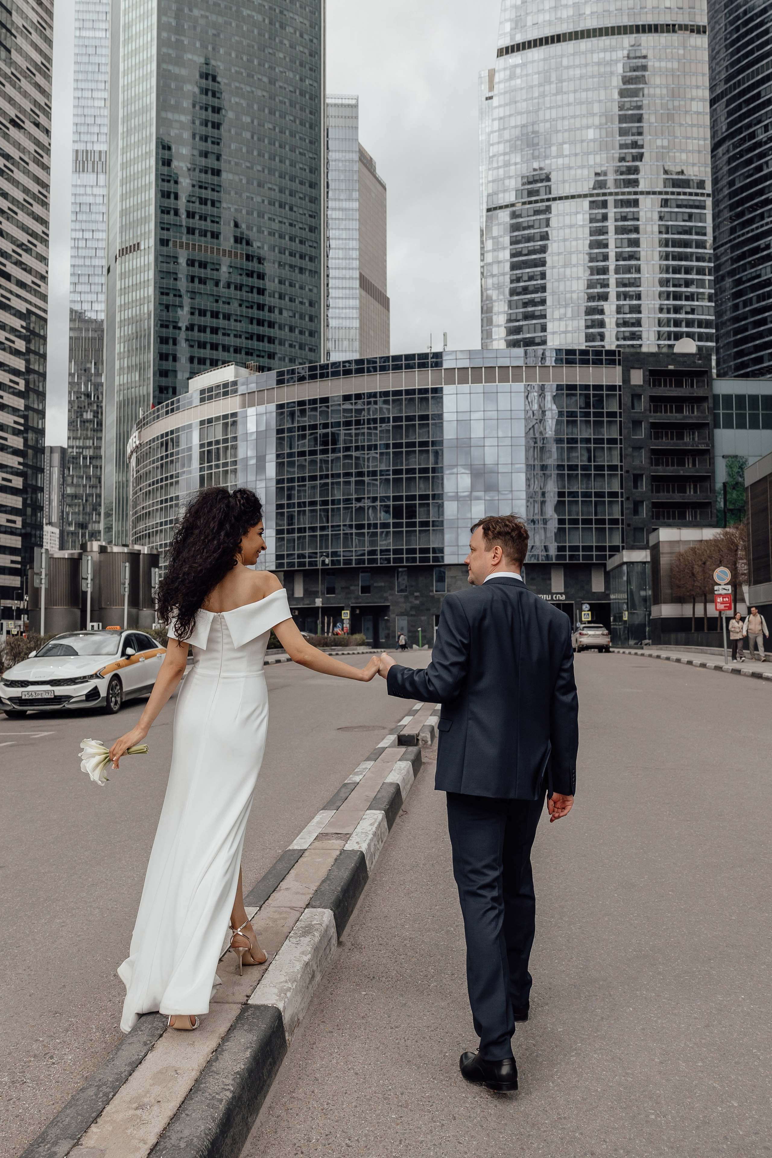 свадебная прогулка москва сити