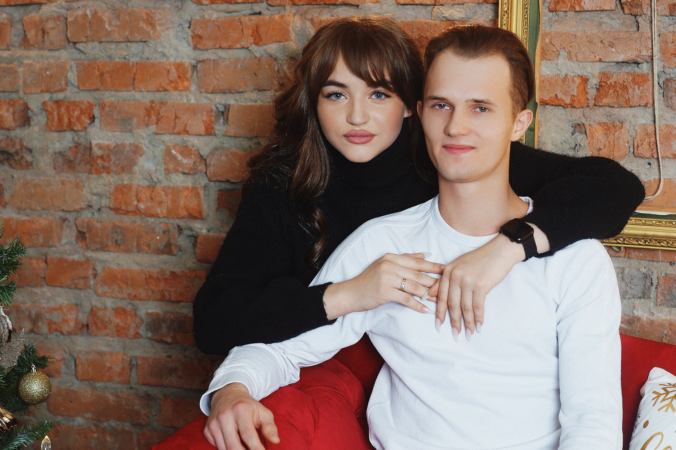 Семейная съёмка в студии. Семейный фотограф г. Новокузнецк Юлия Машникова